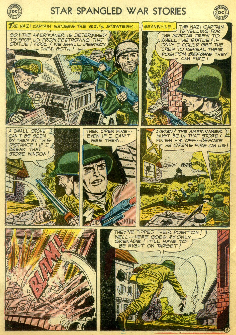 Read online Star Spangled War Stories (1952) comic -  Issue #36 - 22