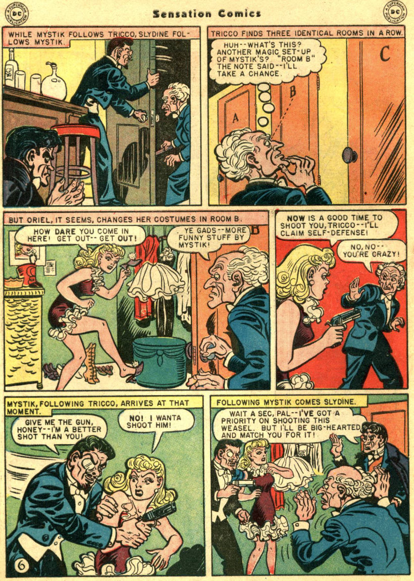 Read online Sensation (Mystery) Comics comic -  Issue #69 - 10