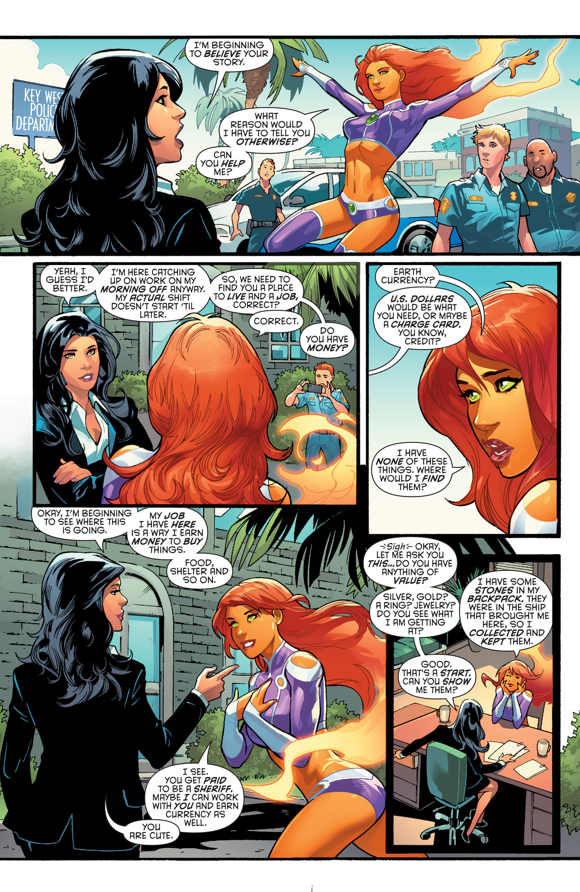 Read online Starfire (2015) comic -  Issue #1 - 7