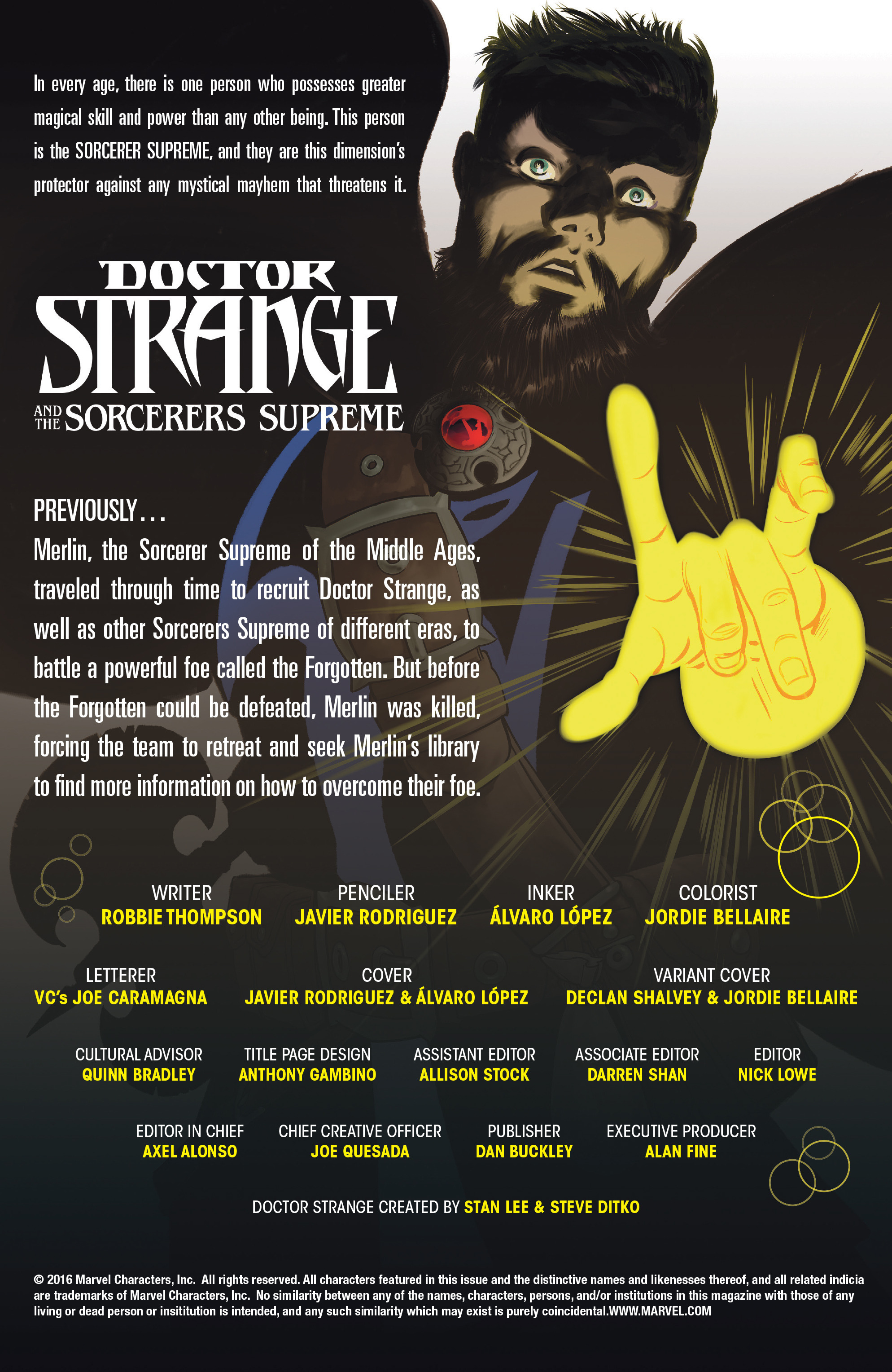 Read online Doctor Strange and the Sorcerers Supreme comic -  Issue #3 - 2