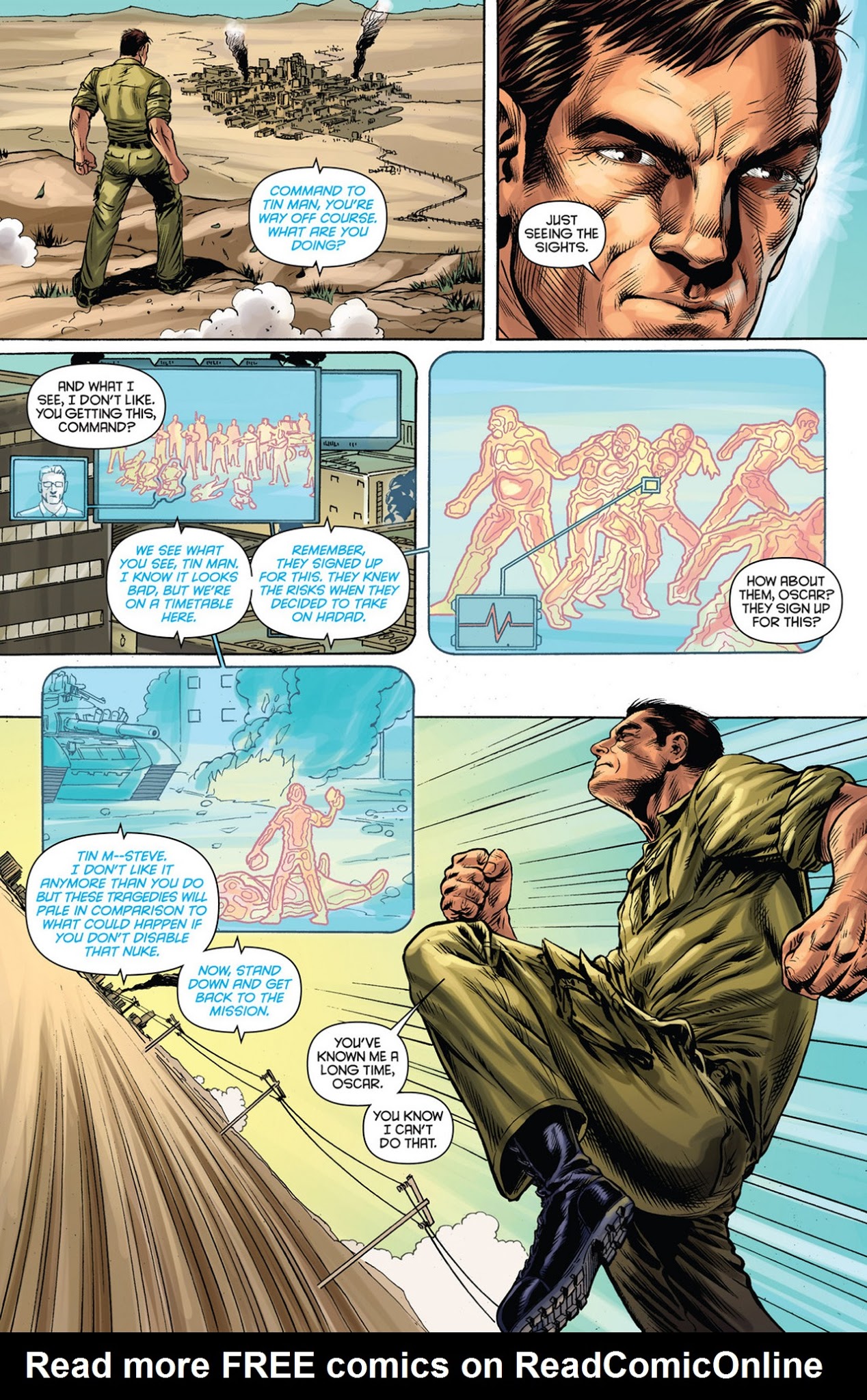 Read online Bionic Man comic -  Issue #17 - 12