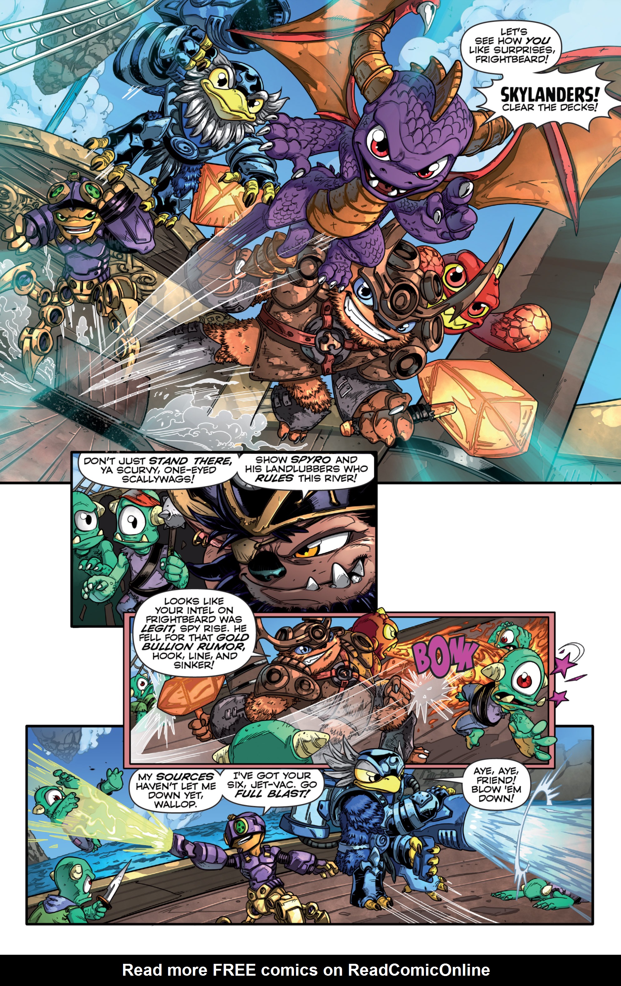 Read online Skylanders comic -  Issue #7 - 6