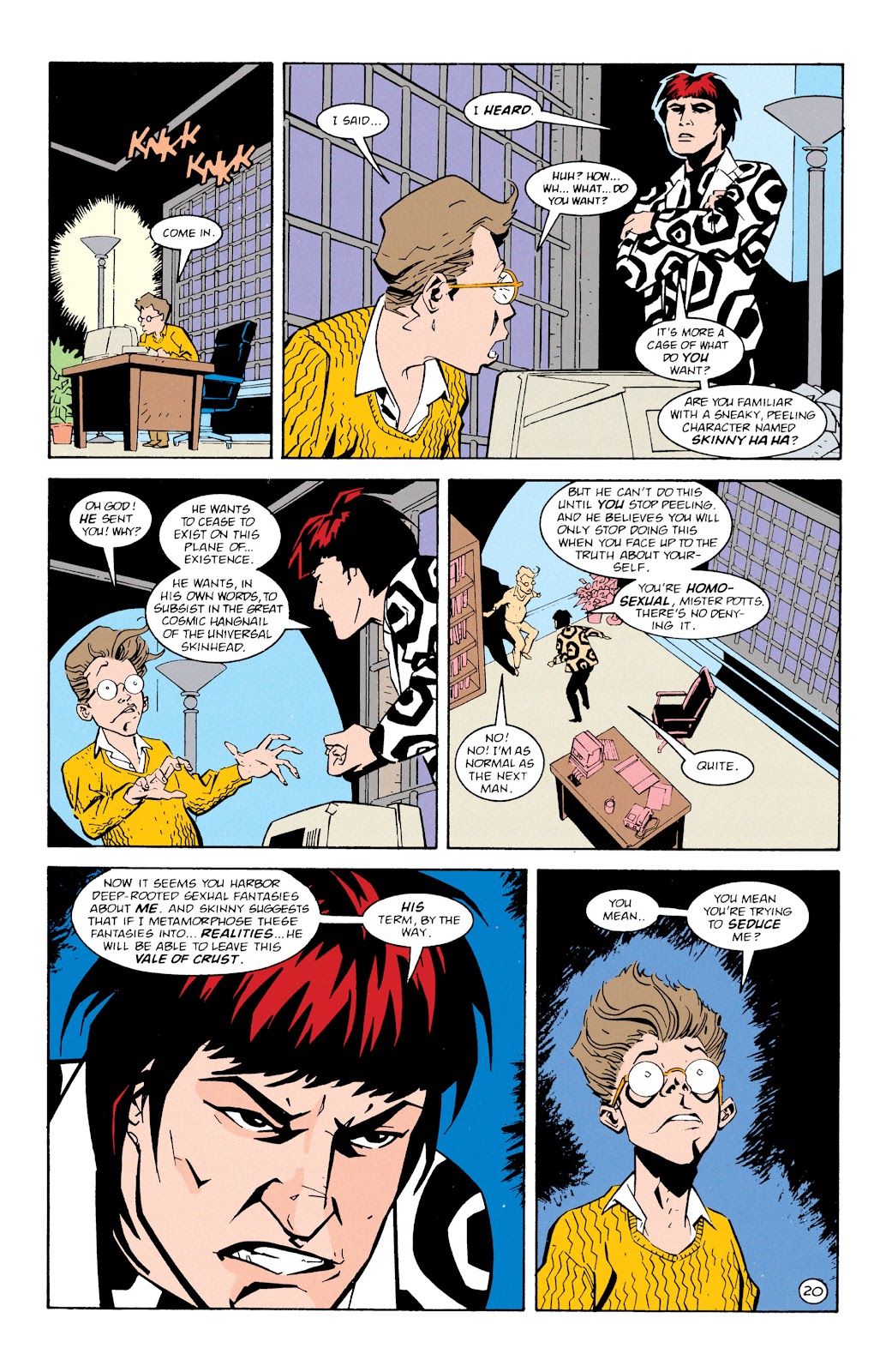 Shade, the Changing Man (1990) issue 61 - Page 21