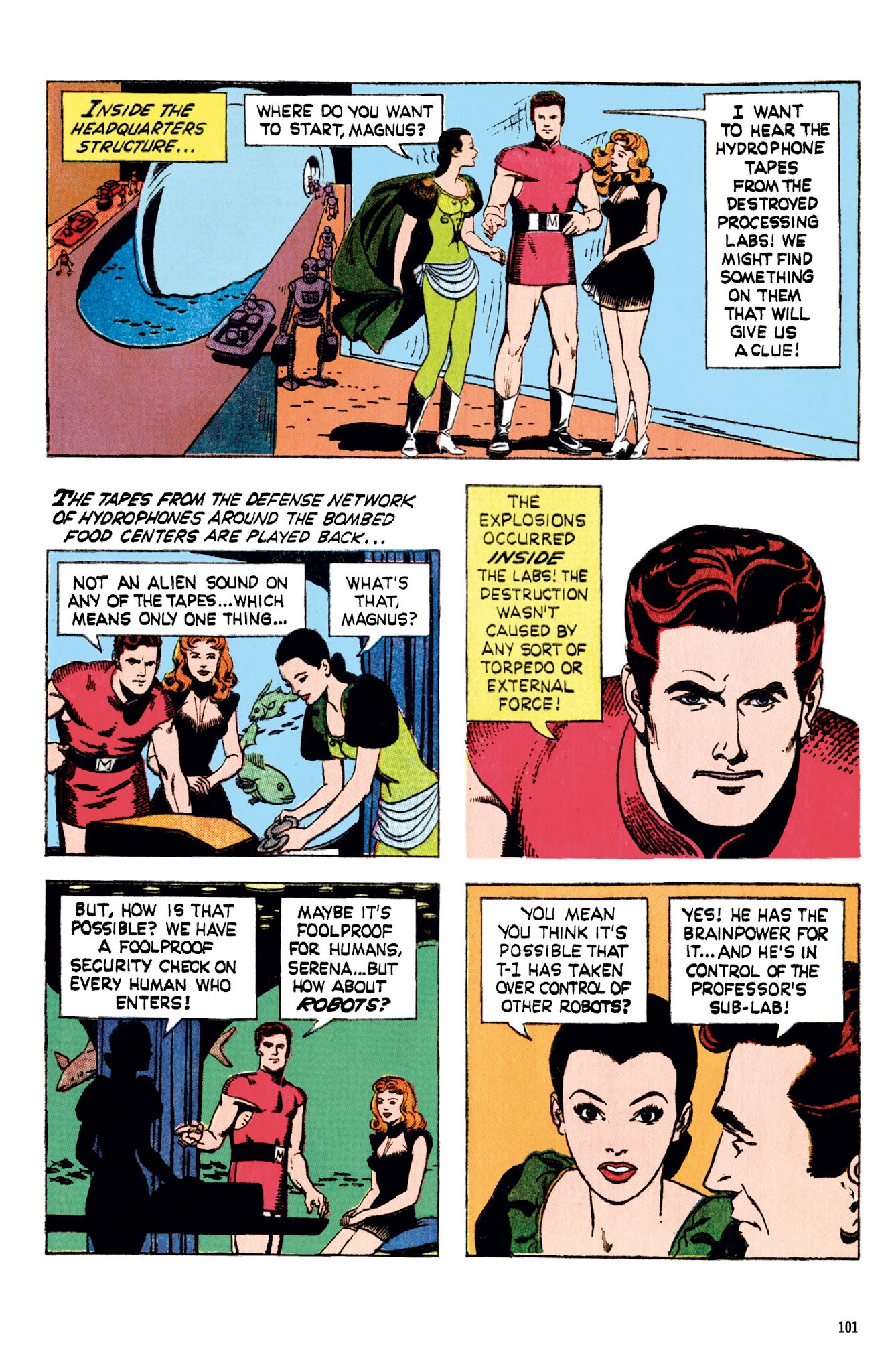 Read online Magnus, Robot Fighter Archives comic -  Issue # TPB 1 (Part 2) - 3