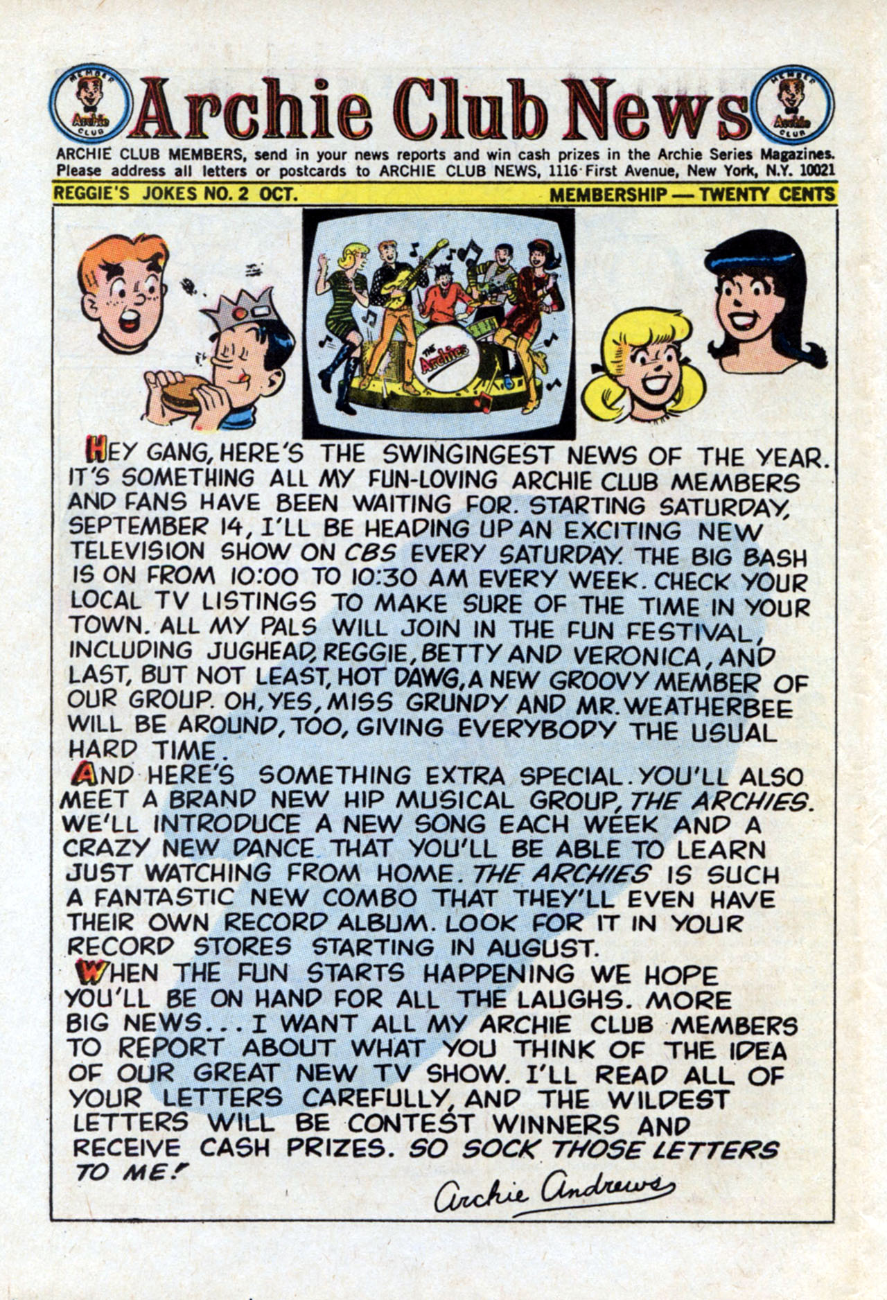 Read online Reggie's Wise Guy Jokes comic -  Issue #2 - 27