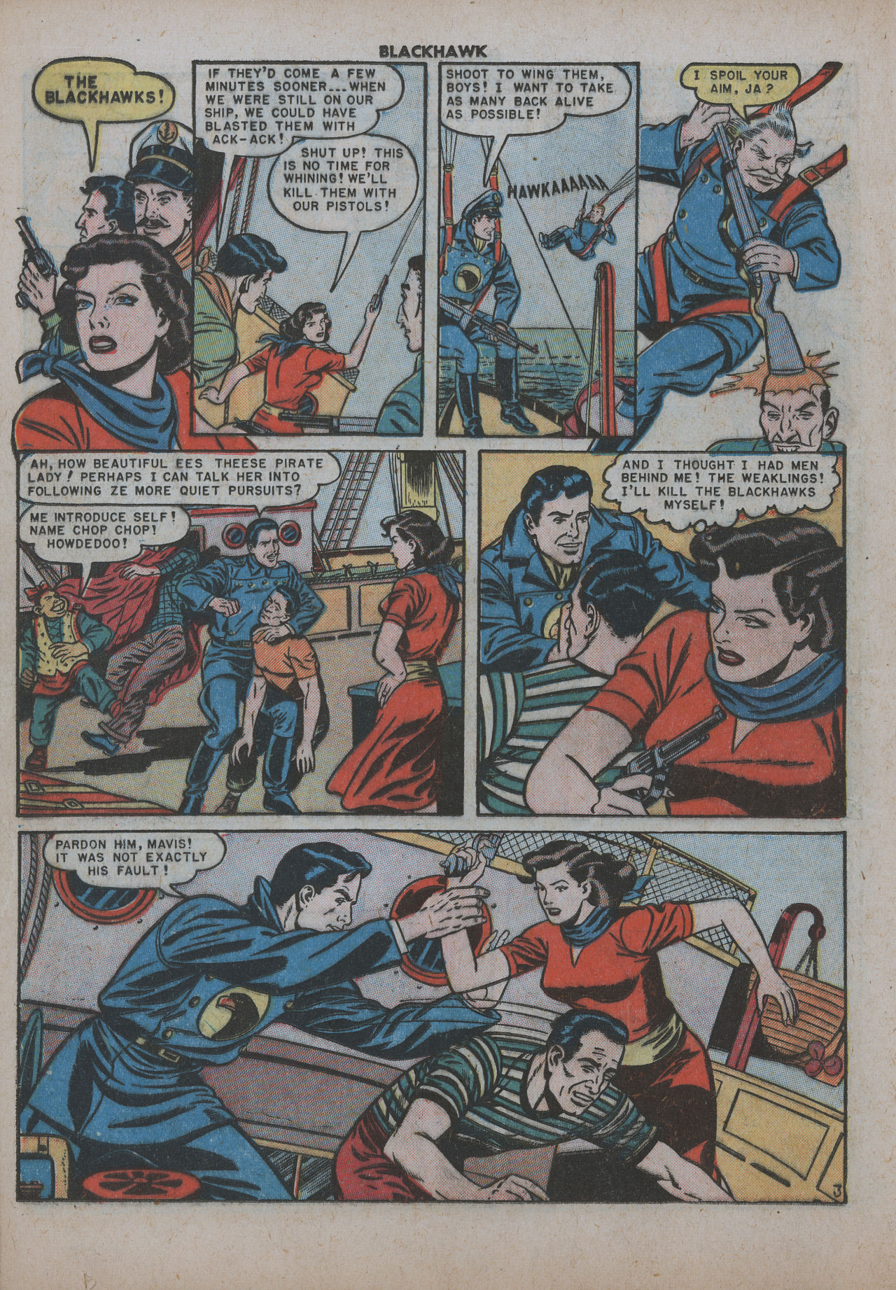 Read online Blackhawk (1957) comic -  Issue #34 - 29