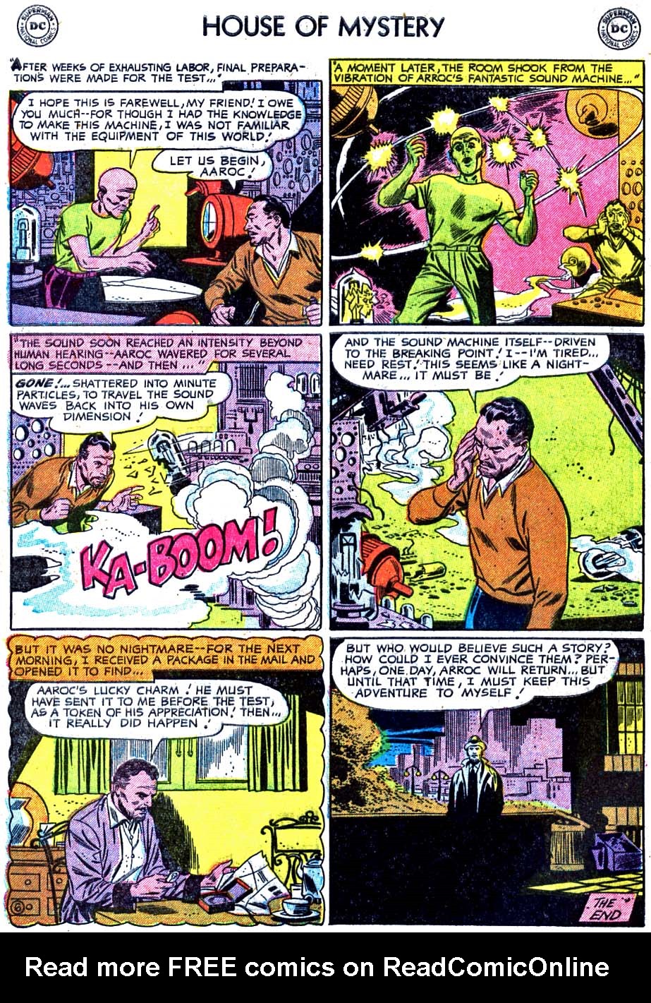 Read online House of Mystery (1951) comic -  Issue #48 - 8