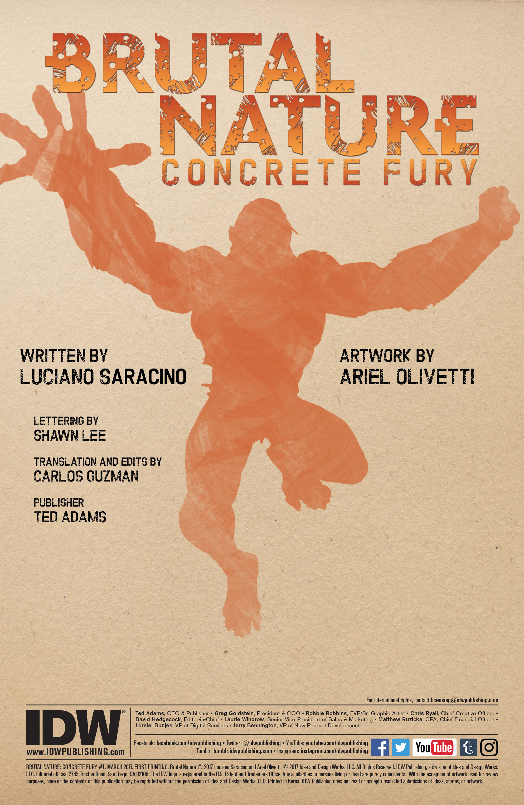 Read online Brutal Nature: Concrete Fury comic -  Issue #1 - 2