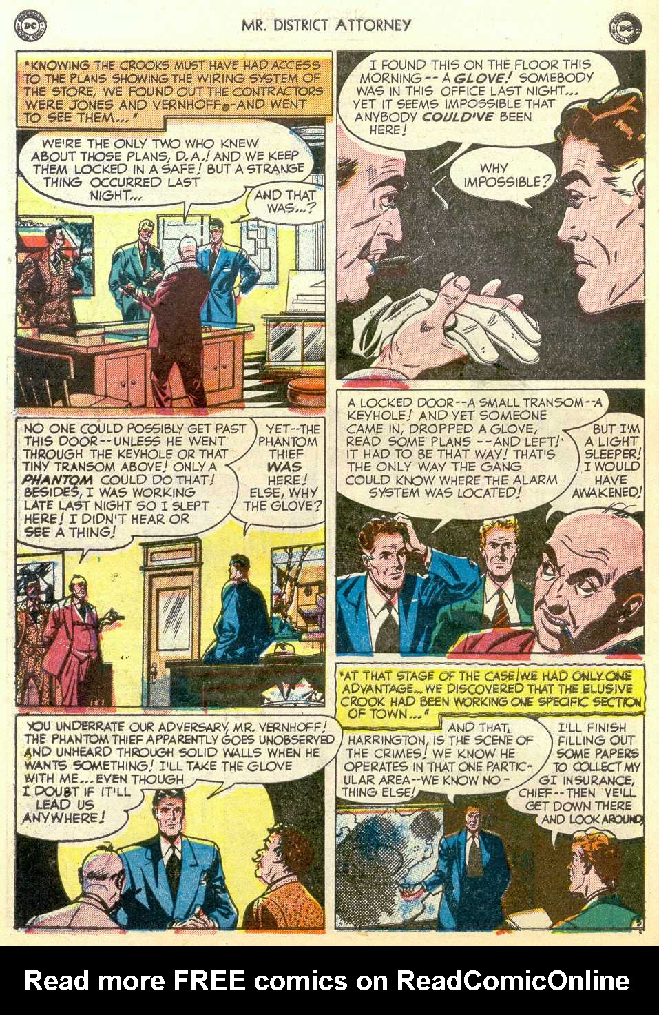 Read online Mr. District Attorney comic -  Issue #18 - 44