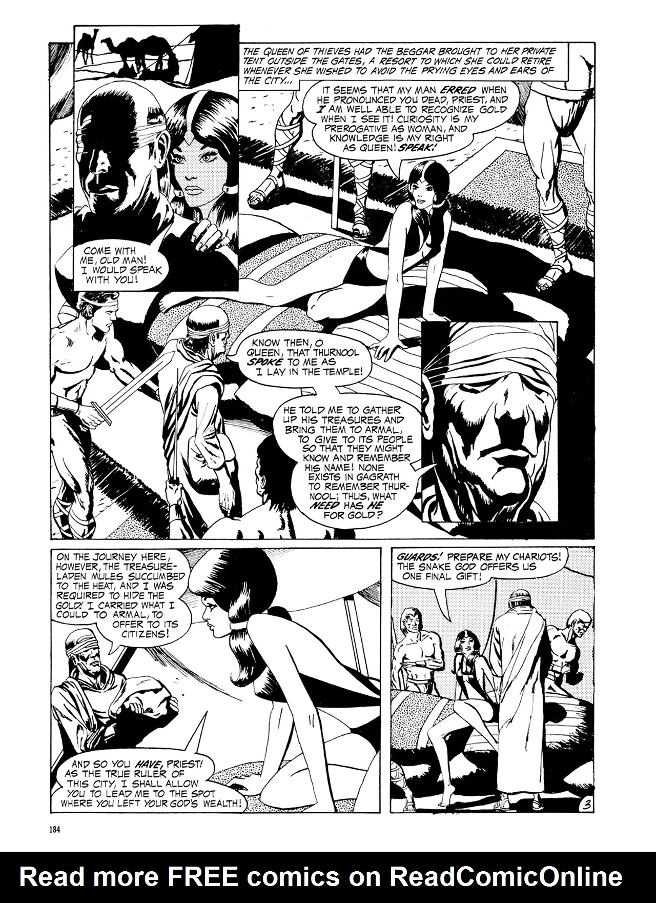 Read online Eerie Archives comic -  Issue # TPB 7 - 185