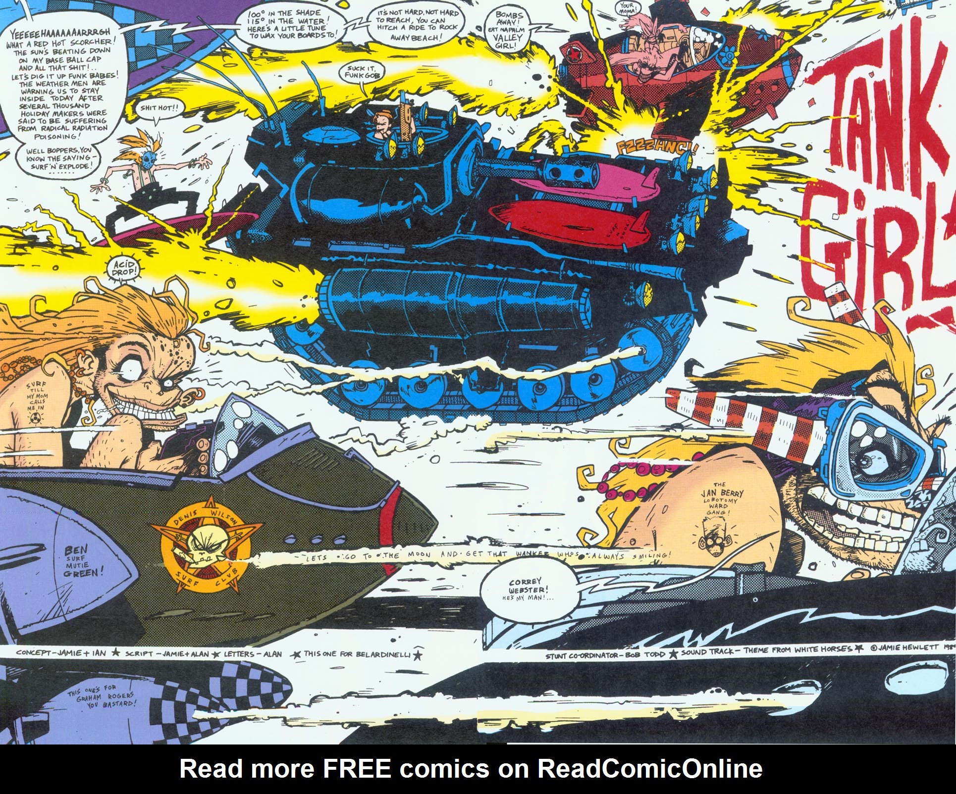 Read online Hewlett and Martin's Tank Girl comic -  Issue # TPB - 52