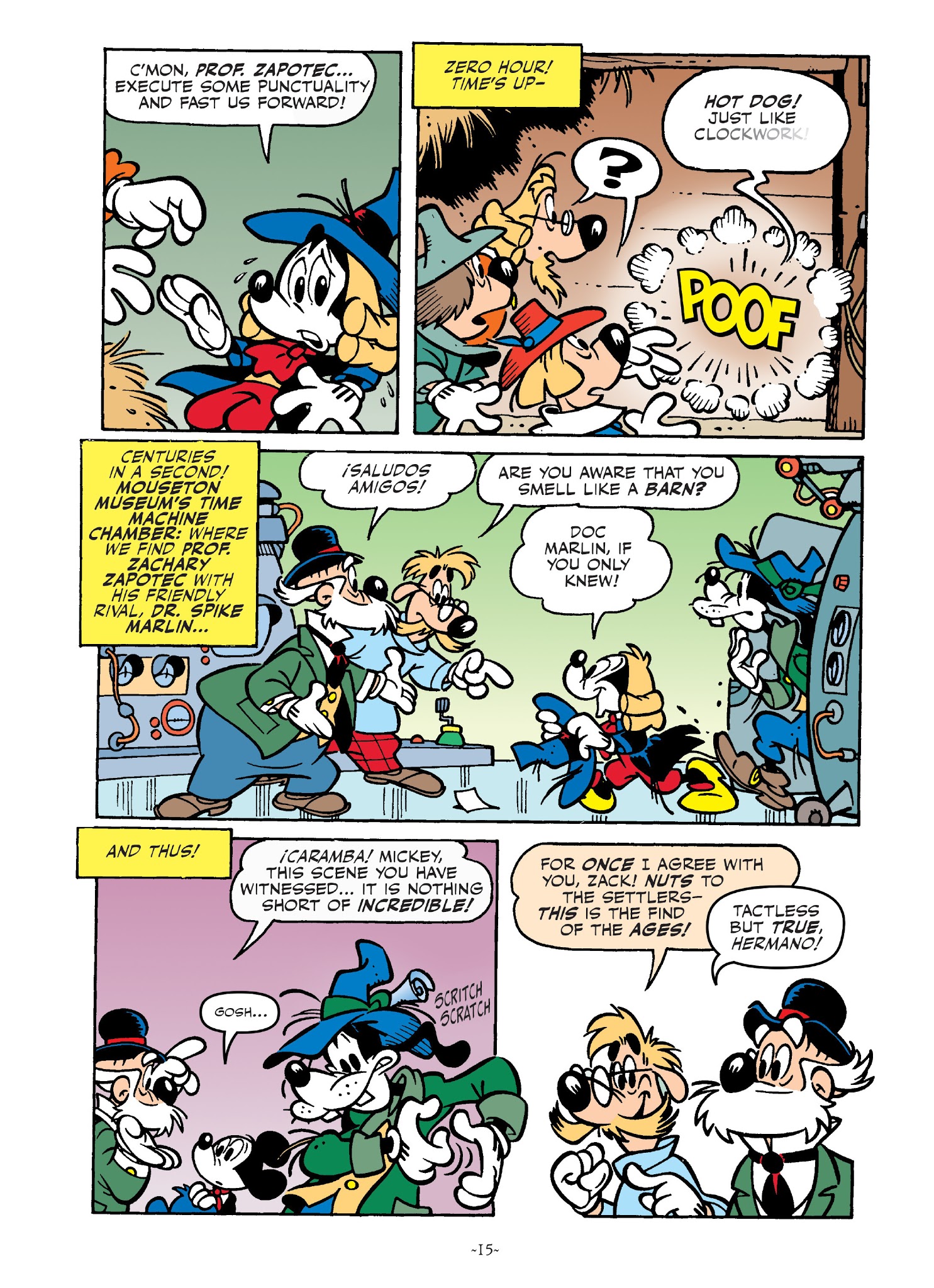 Read online Mickey and Donald: The Search For the Zodiac Stone comic -  Issue # TPB - 14