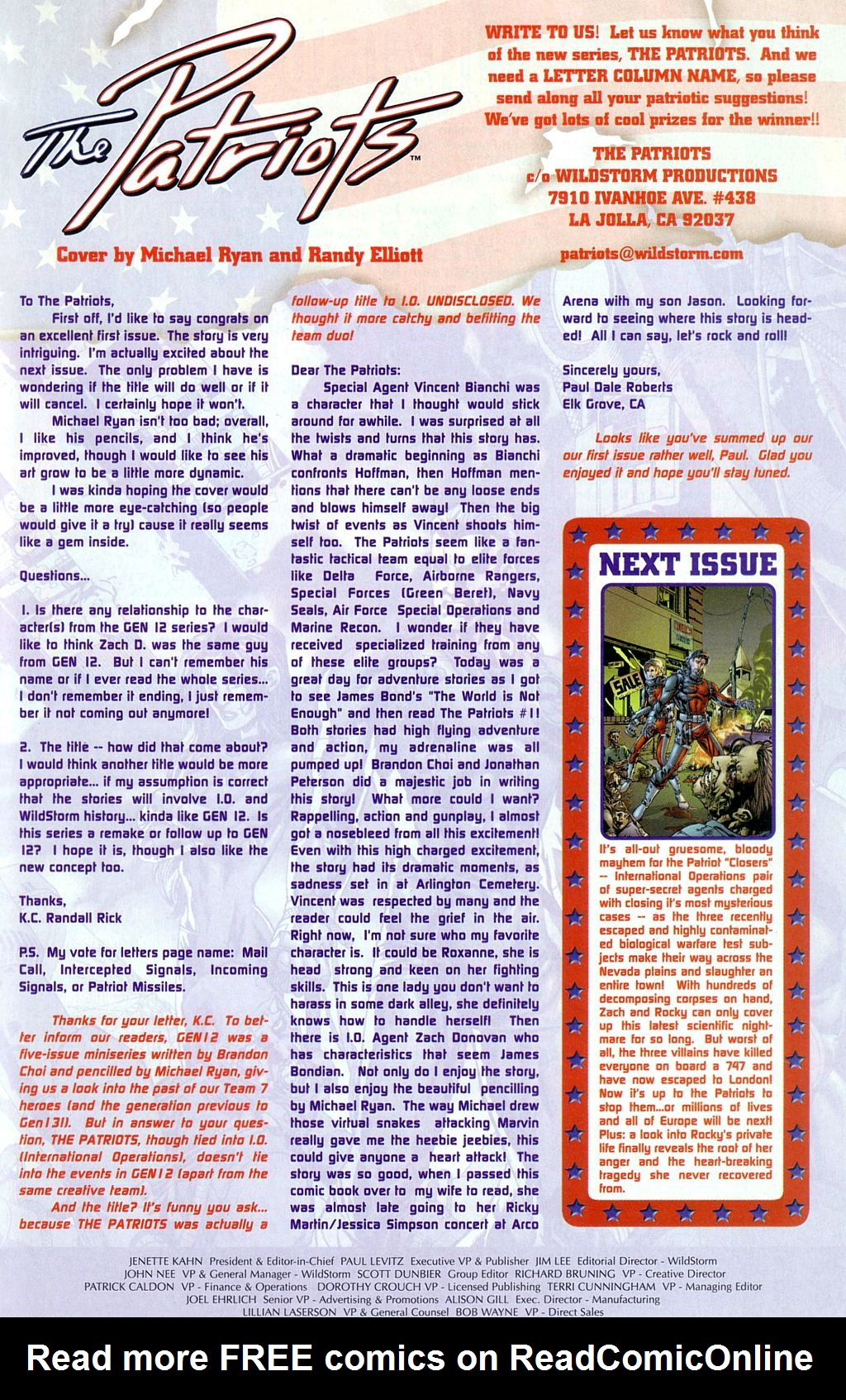Read online The Patriots comic -  Issue #4 - 23