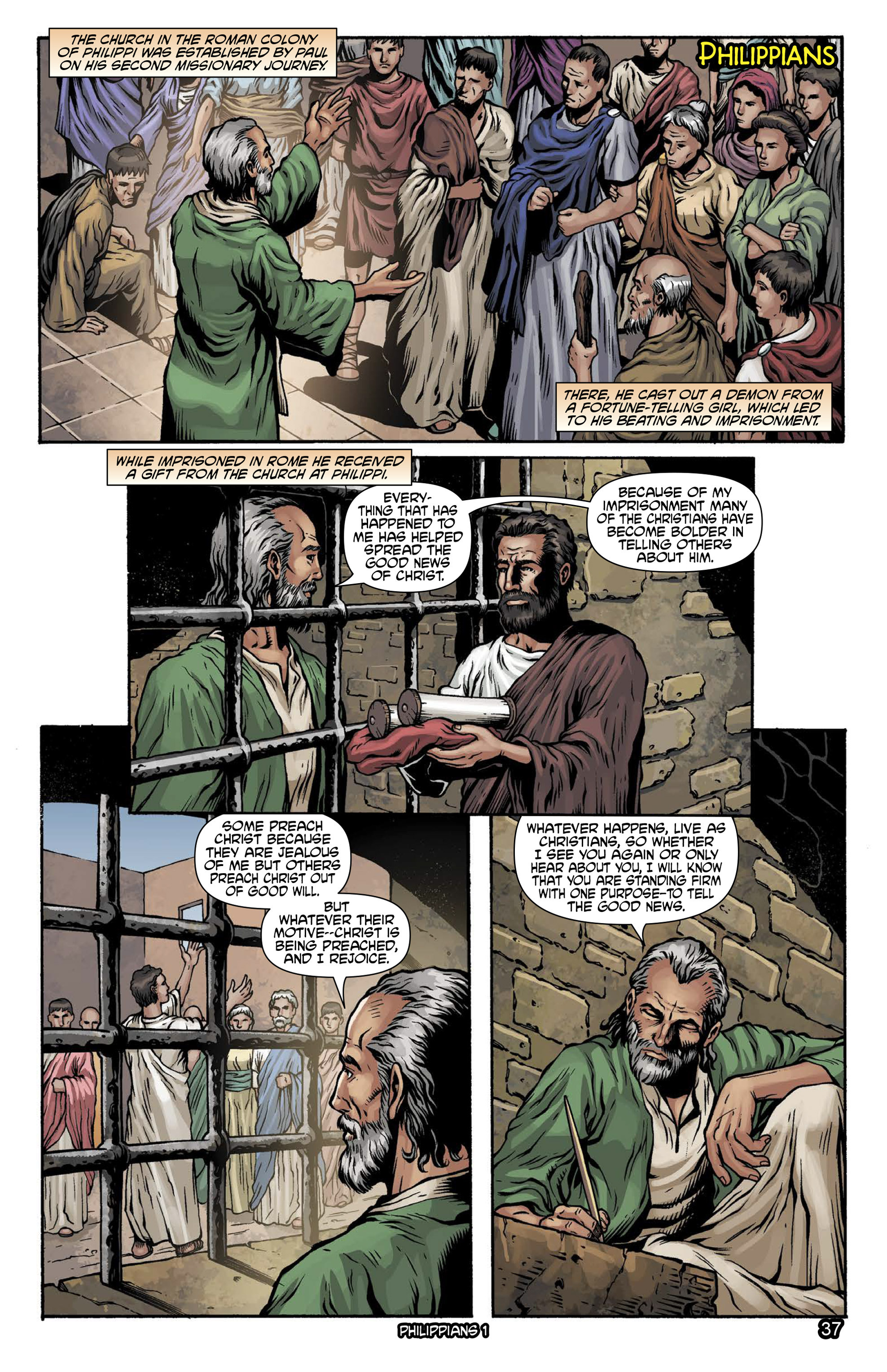 Read online The Kingstone Bible comic -  Issue #11 - 41