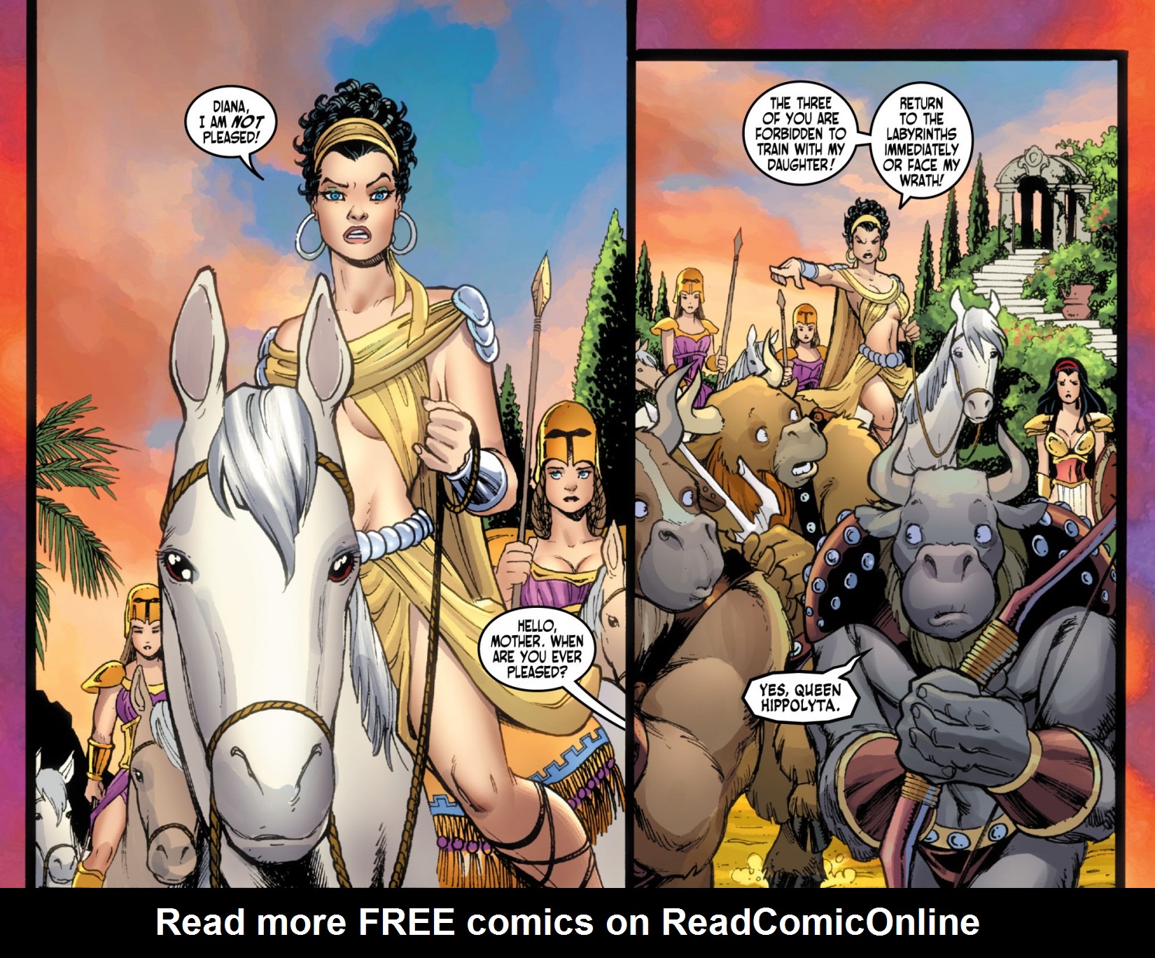 Read online Ame-Comi: Wonder Woman comic -  Issue #1 - 12