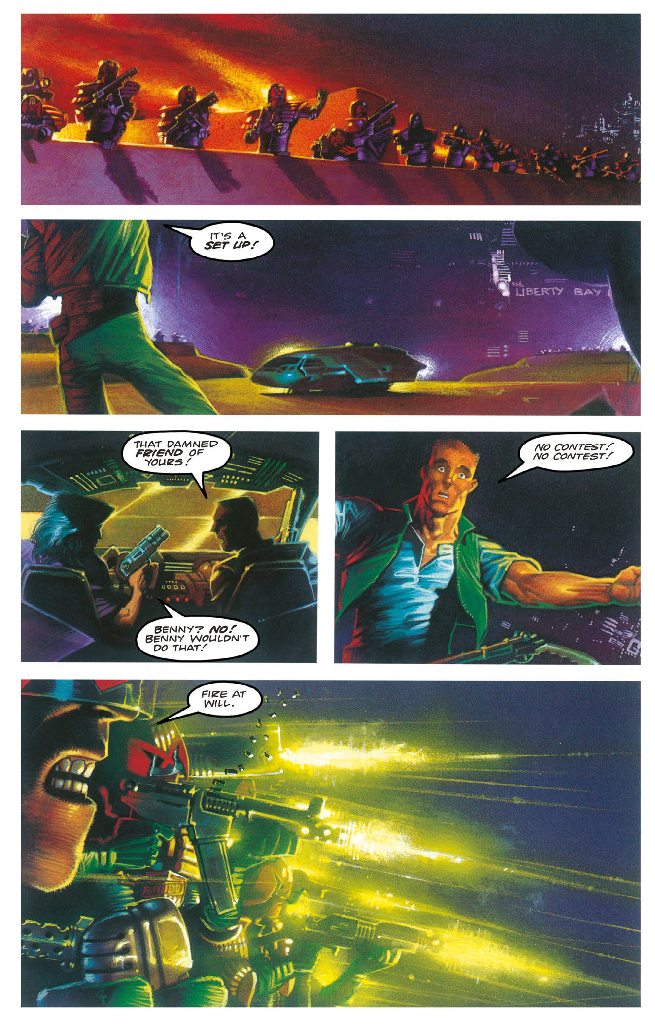 Read online Essential Judge Dredd: America comic -  Issue # TPB (Part 1) - 94