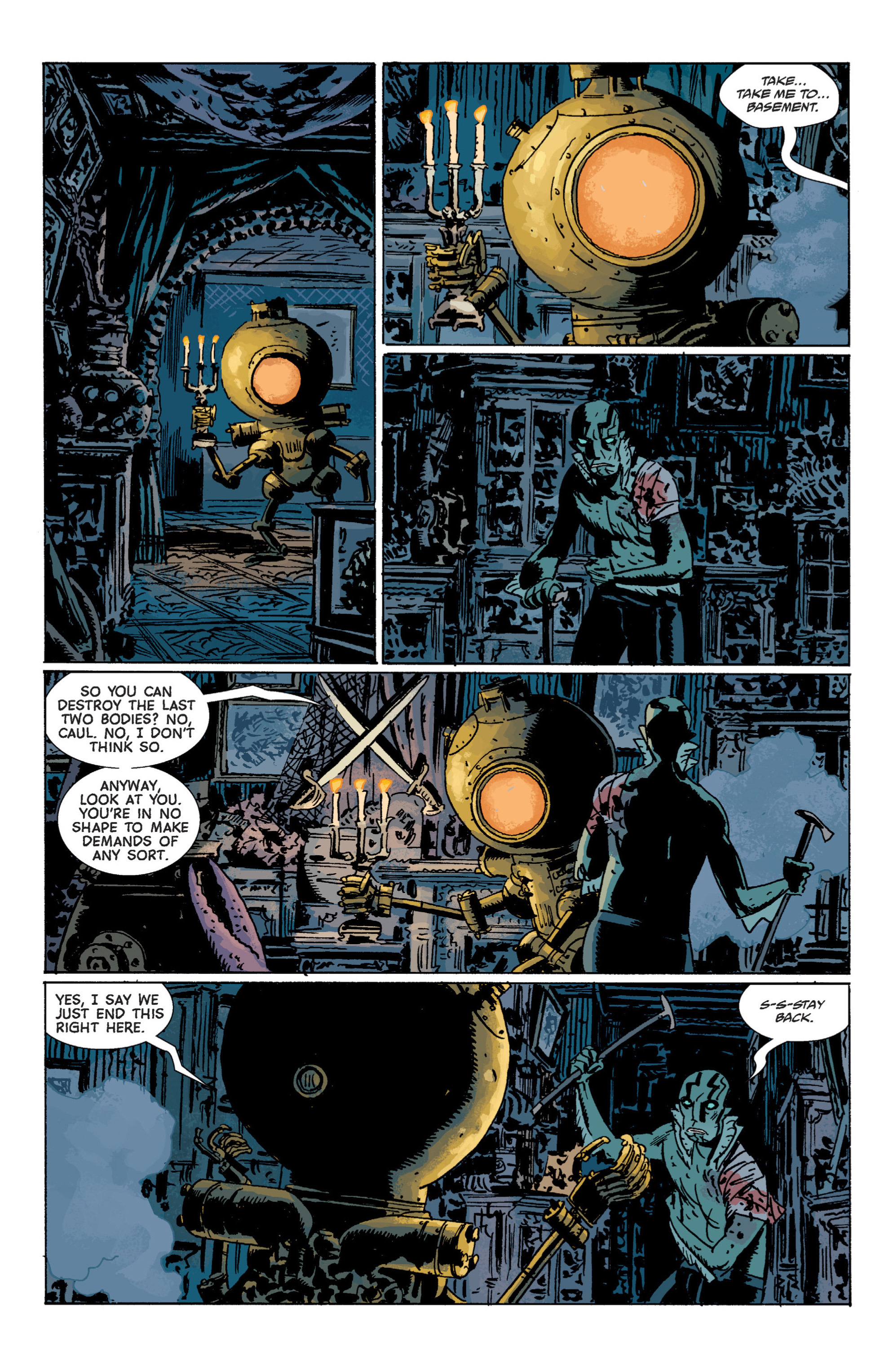 Read online B.P.R.D. (2003) comic -  Issue # TPB 7 - 128