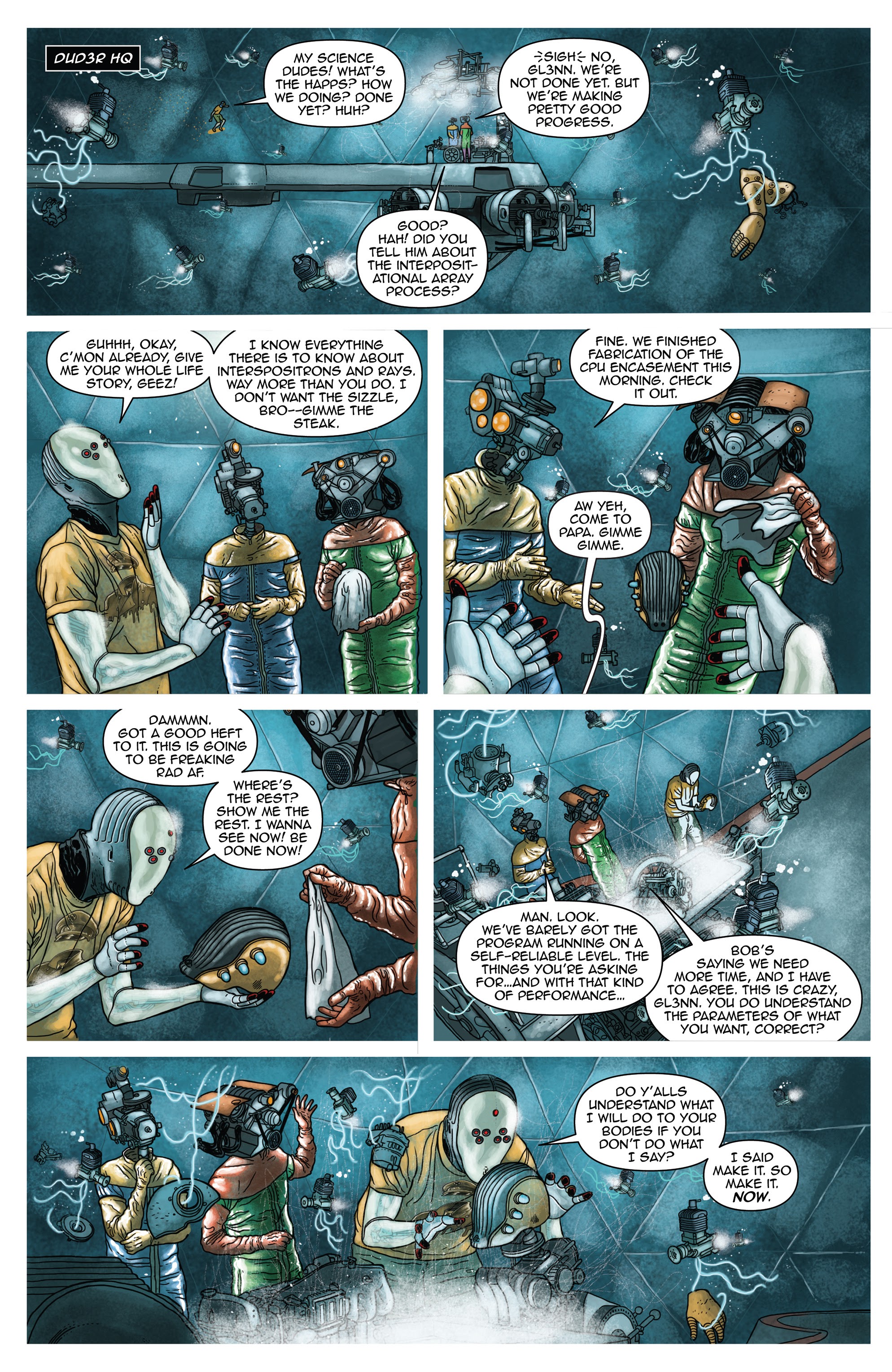 Read online D4VEocracy comic -  Issue #1 - 13