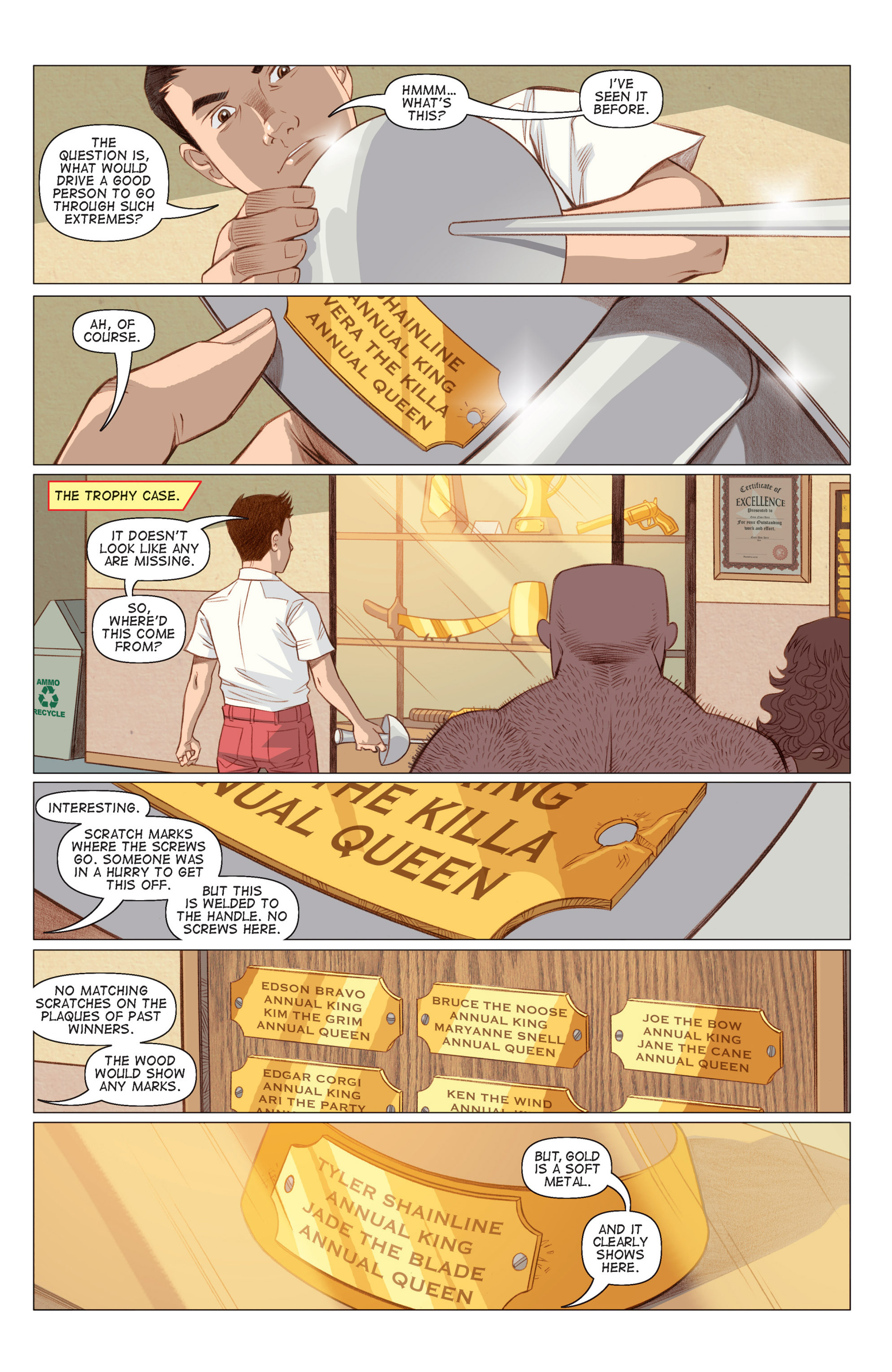 Read online Five Weapons comic -  Issue #5 - 18