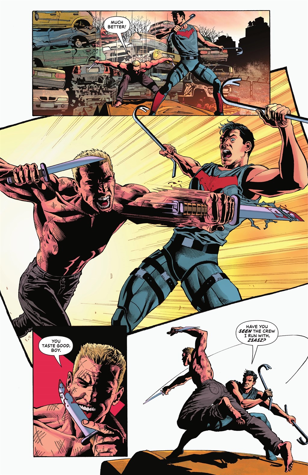 Read online Task Force Z Vol. 2: What's Eating You? comic -  Issue # TPB (Part 1) - 23