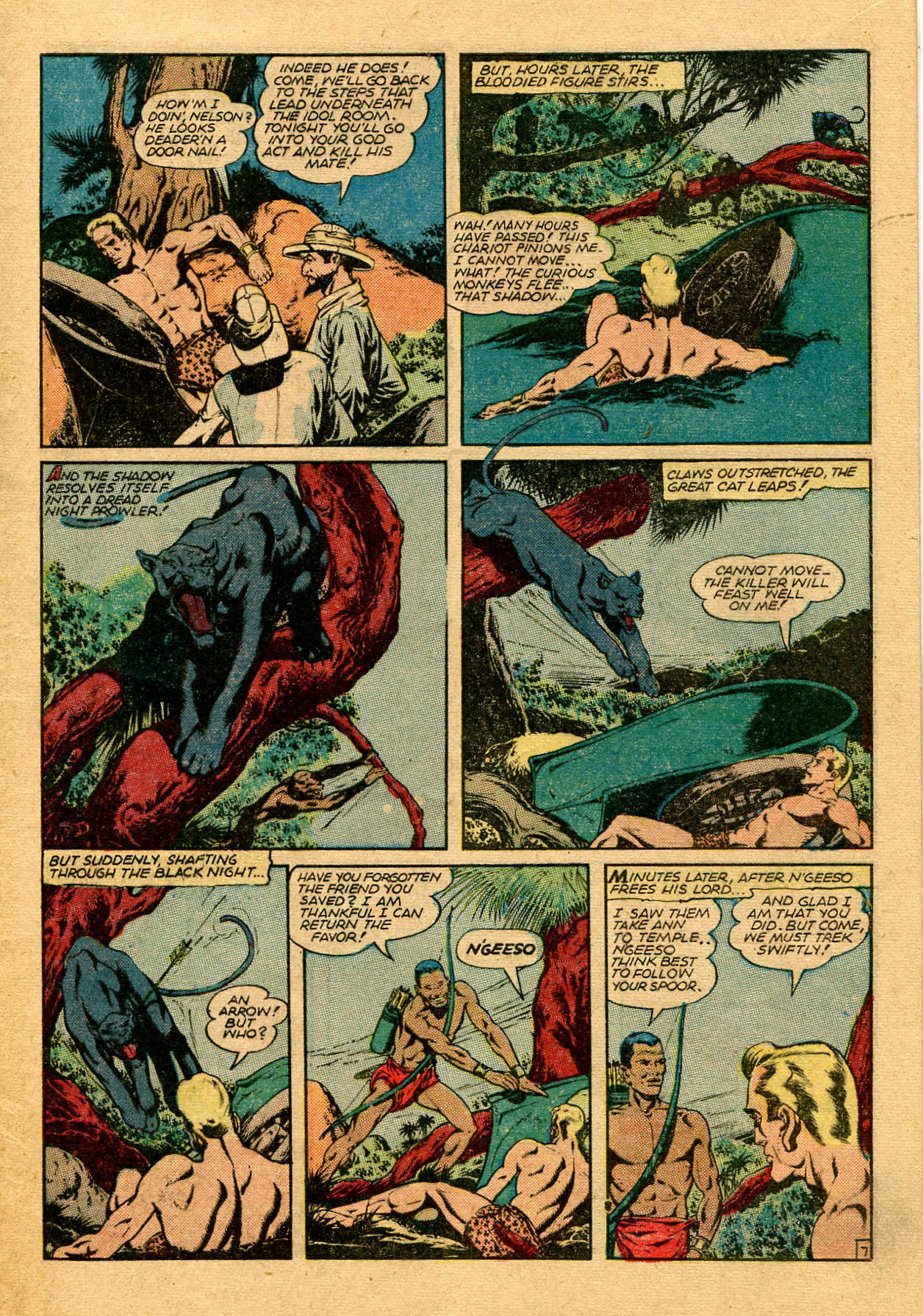 Read online Jungle Comics comic -  Issue #69 - 9