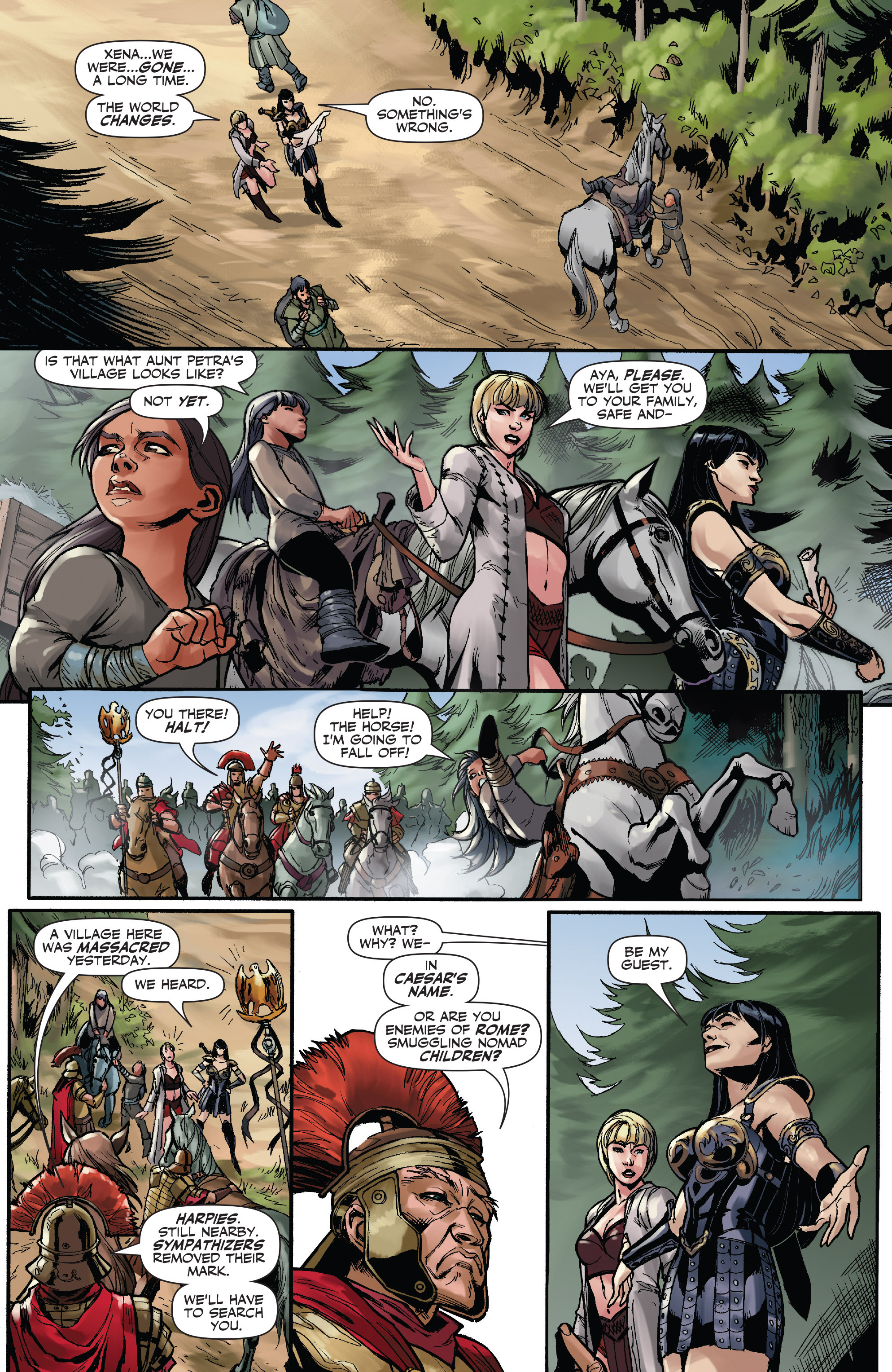 Read online Xena: Warrior Princess (2016) comic -  Issue #1 - 17