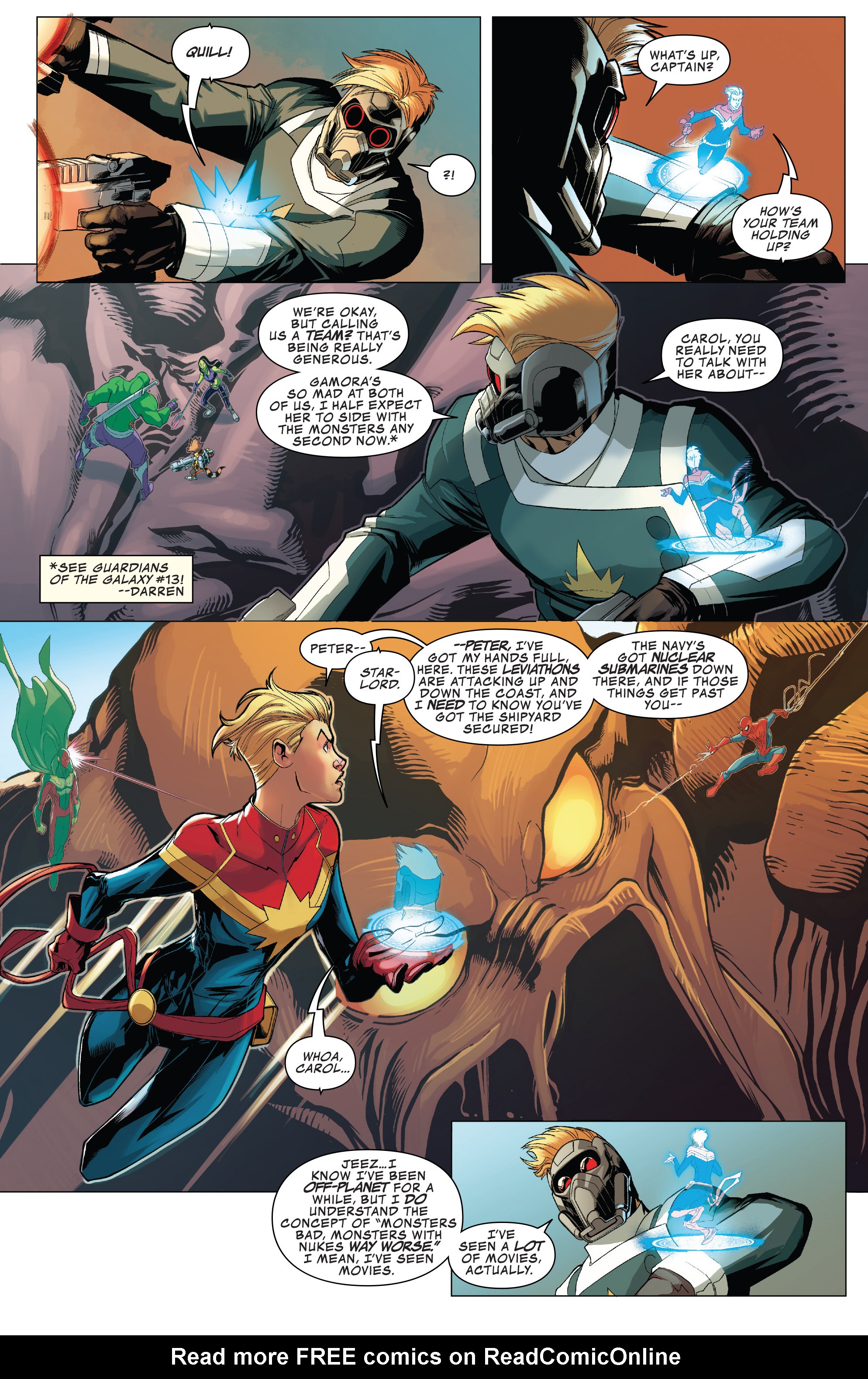 Read online Guardians of the Galaxy (2015) comic -  Issue #1.MU - 6