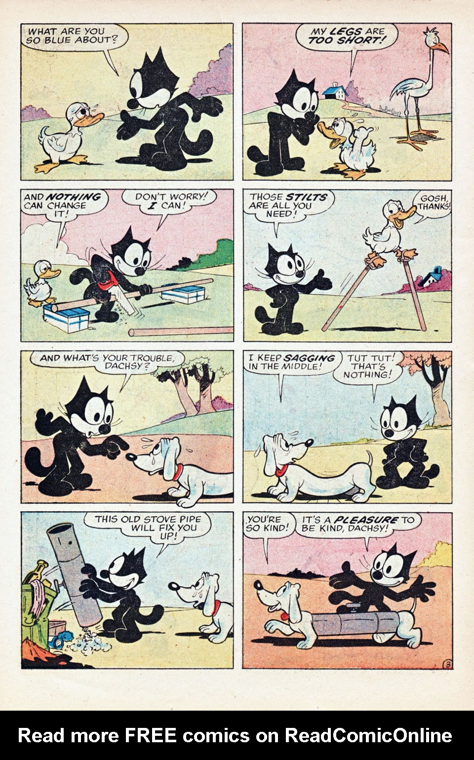 Read online Felix the Cat (1955) comic -  Issue #84 - 14
