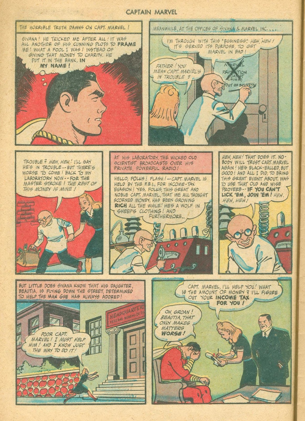 Captain Marvel Adventures issue 48 - Page 10