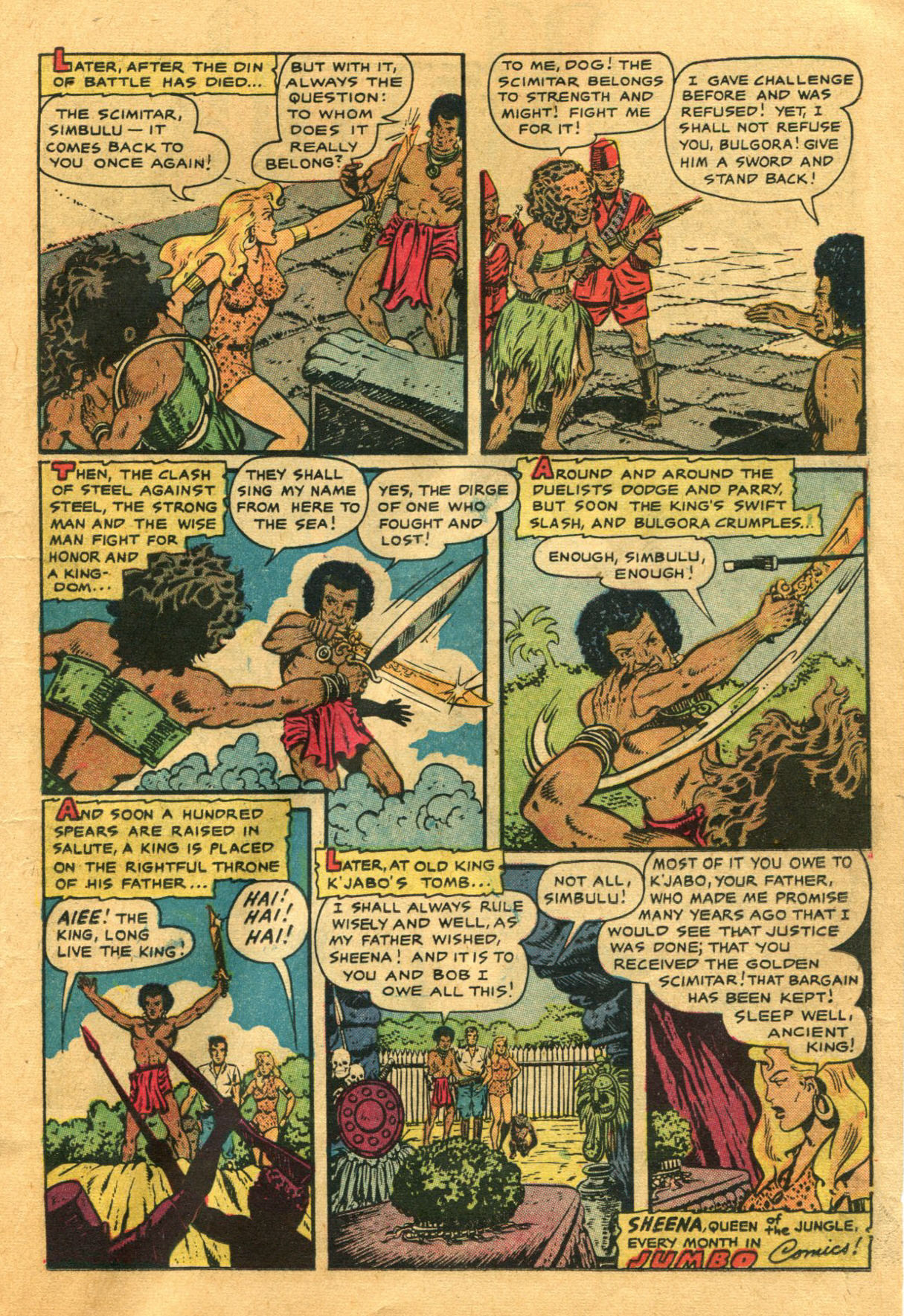 Read online Jumbo Comics comic -  Issue #156 - 14