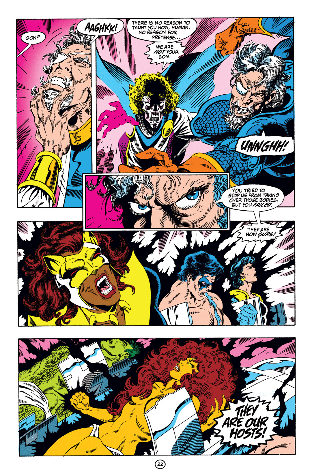 Read online The New Titans (1988) comic -  Issue #83 - 22