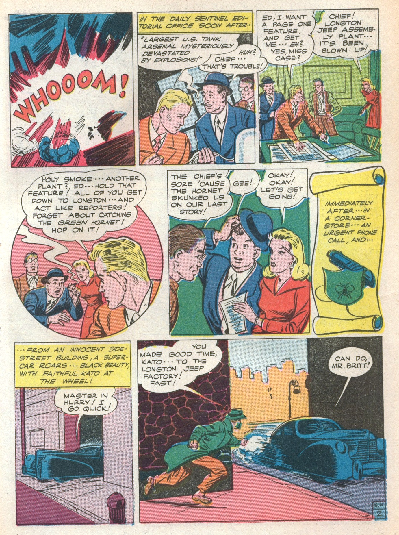 Read online Green Hornet Comics comic -  Issue #17 - 35