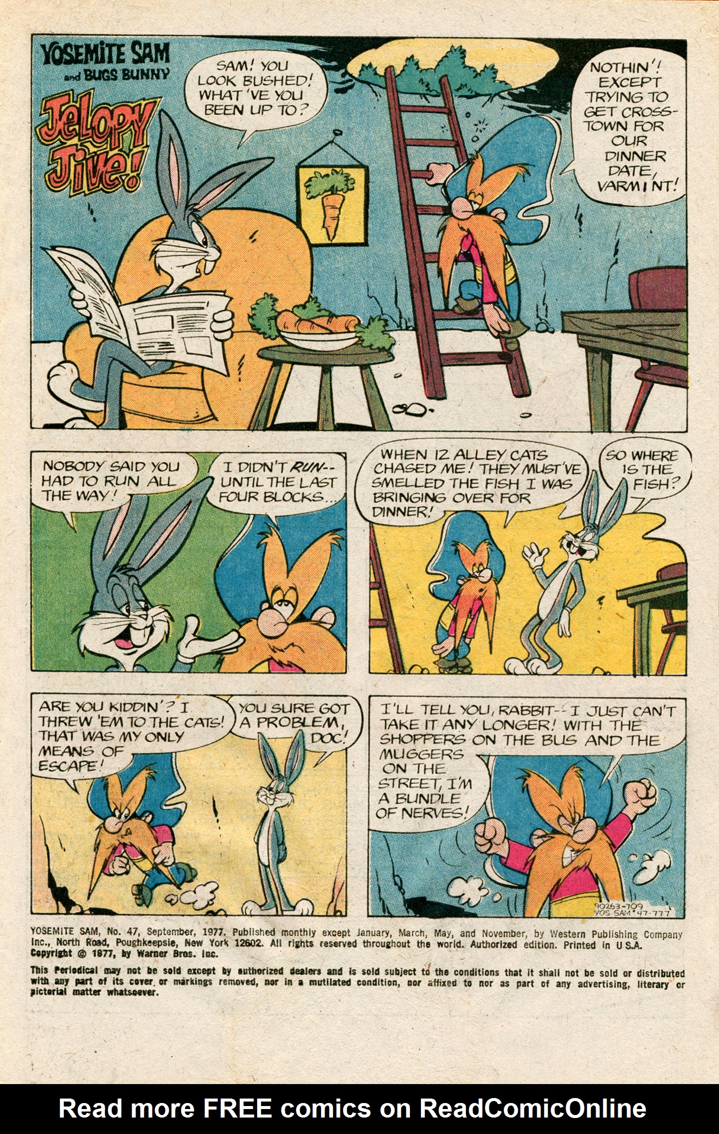 Read online Yosemite Sam and Bugs Bunny comic -  Issue #47 - 3