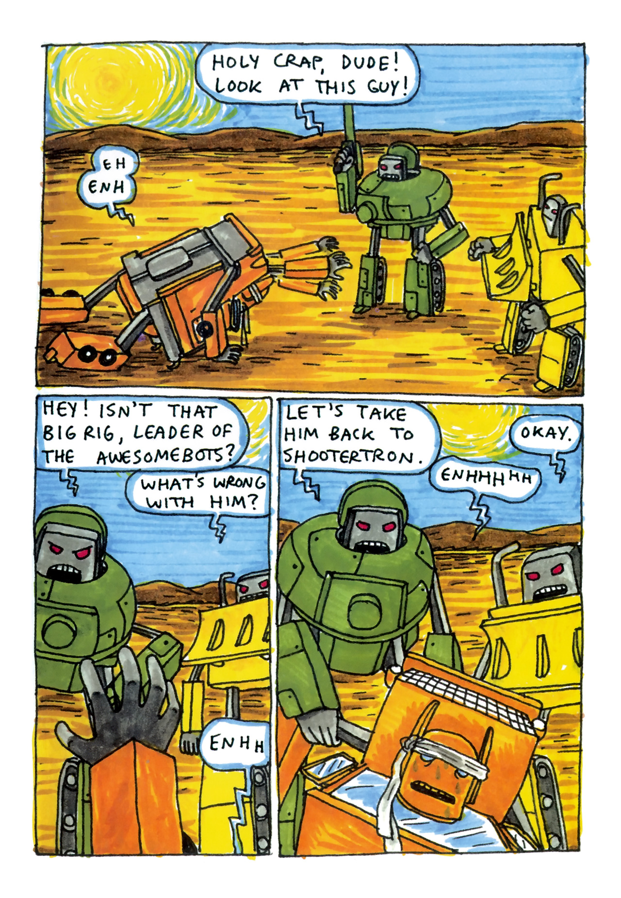 Read online Incredible Change-Bots comic -  Issue # TPB 1 - 111
