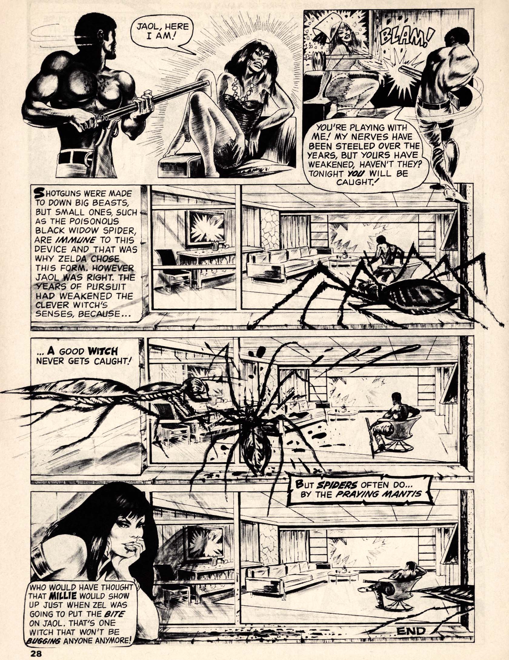 Read online Vampirella (1969) comic -  Issue #7 - 28