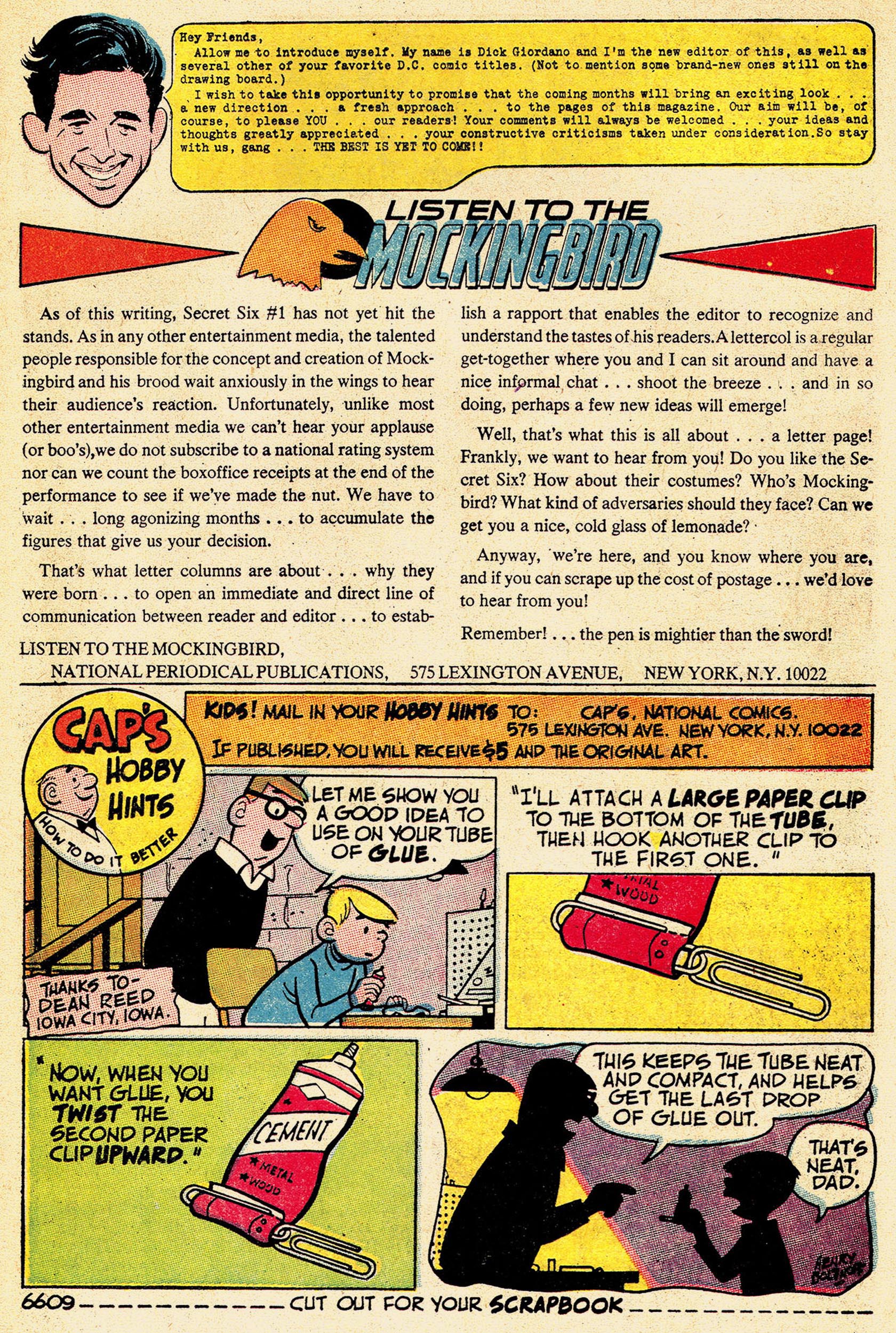 Read online Secret Six (1968) comic -  Issue #2 - 33