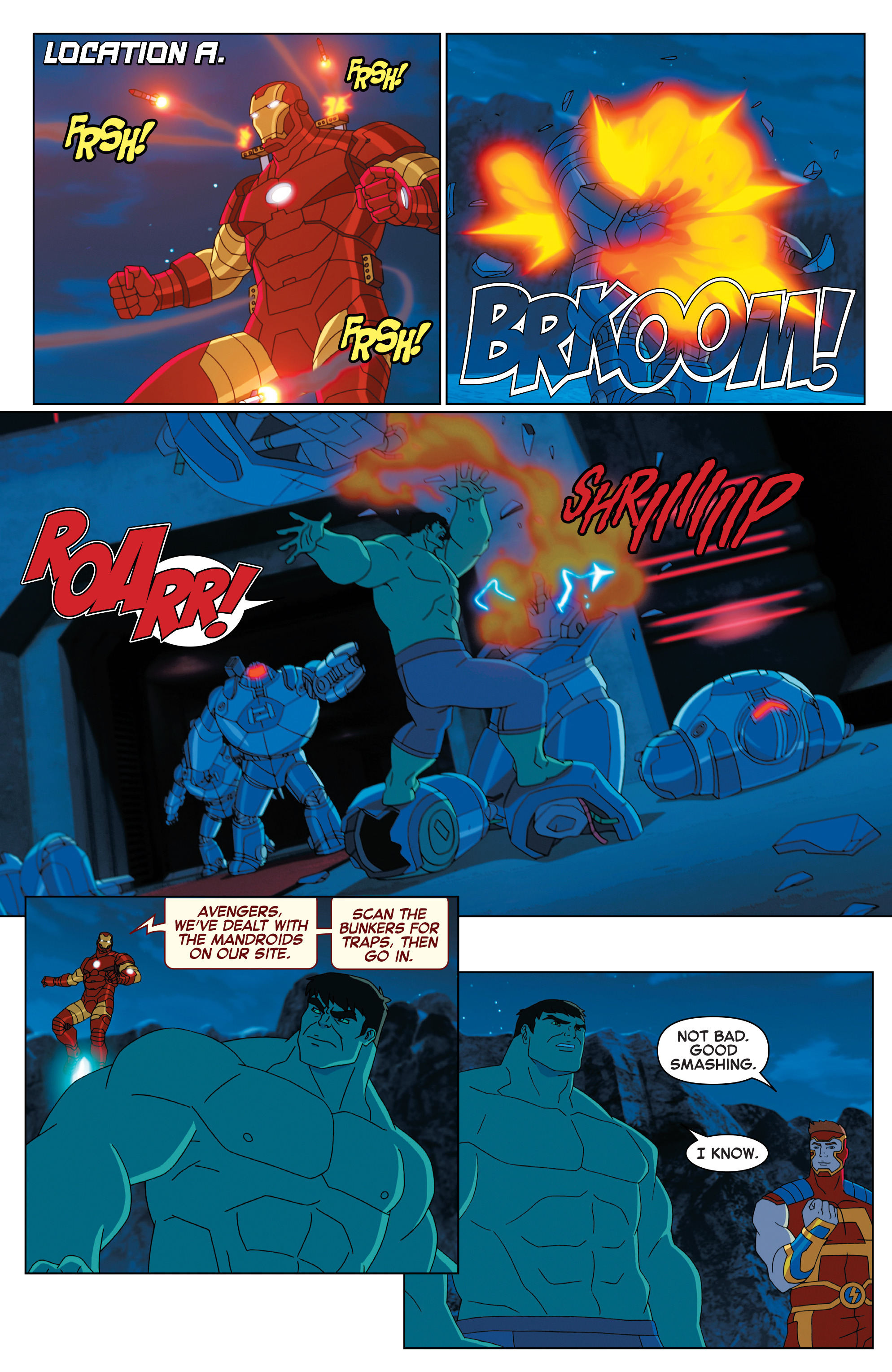 Read online Marvel Universe Avengers: Ultron Revolution comic -  Issue #6 - 12