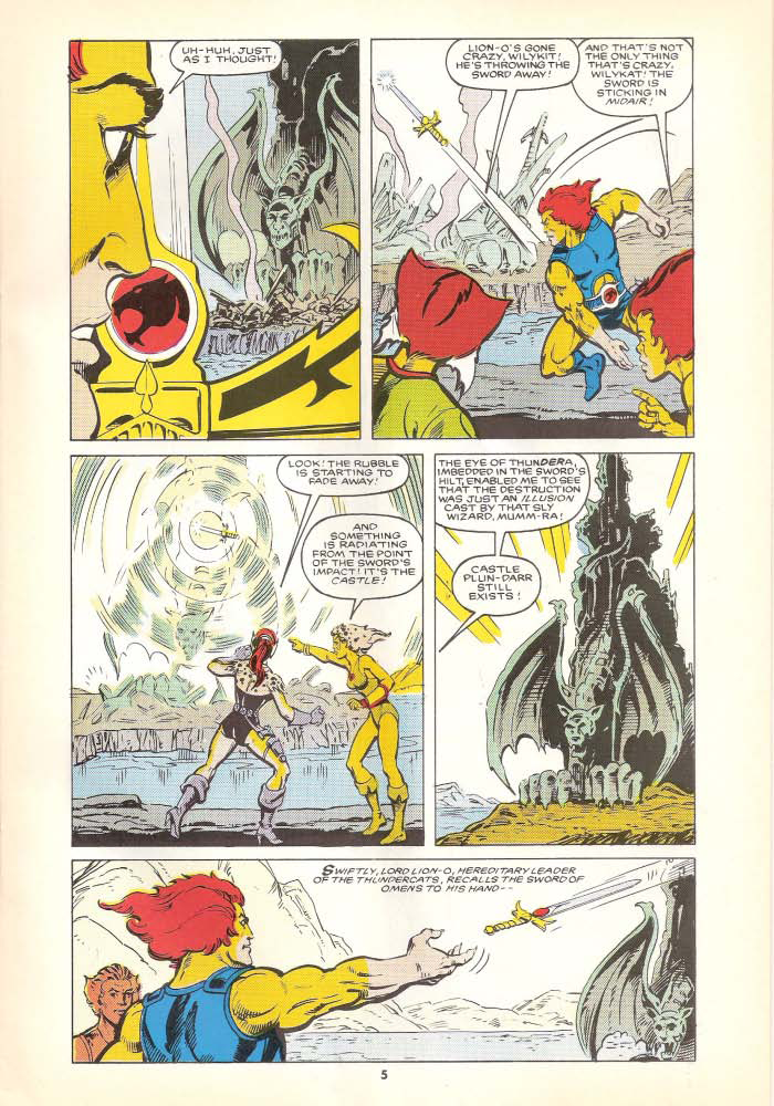 Read online ThunderCats (1987) comic -  Issue #7 - 5