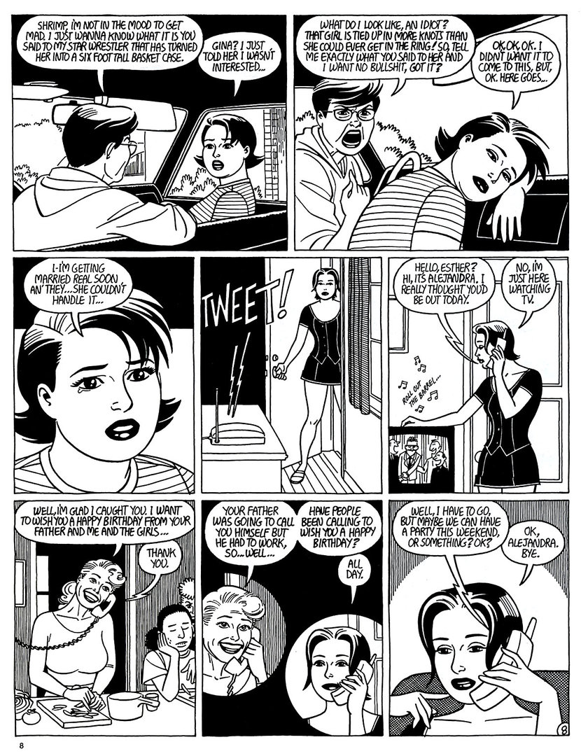 Read online Love and Rockets (1982) comic -  Issue #48 - 10