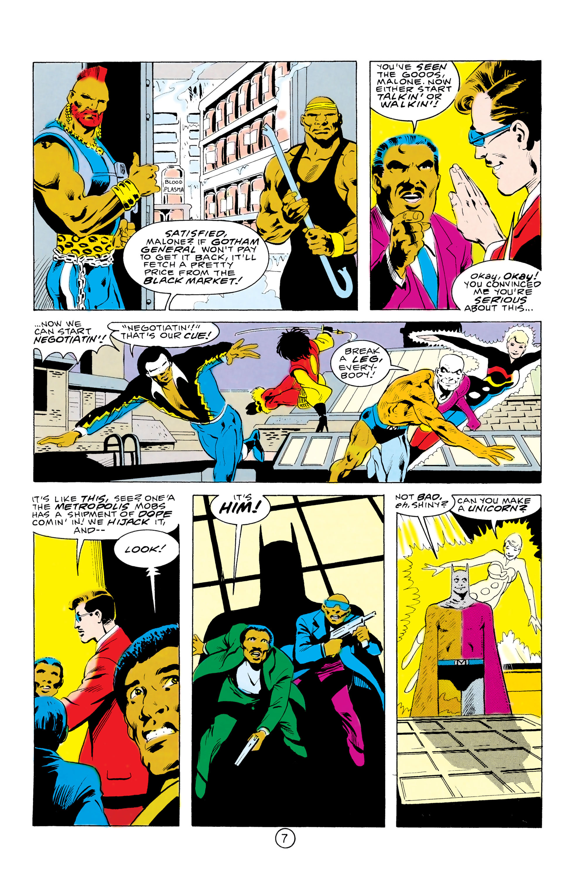Read online Batman and the Outsiders (1983) comic -  Issue #32 - 8