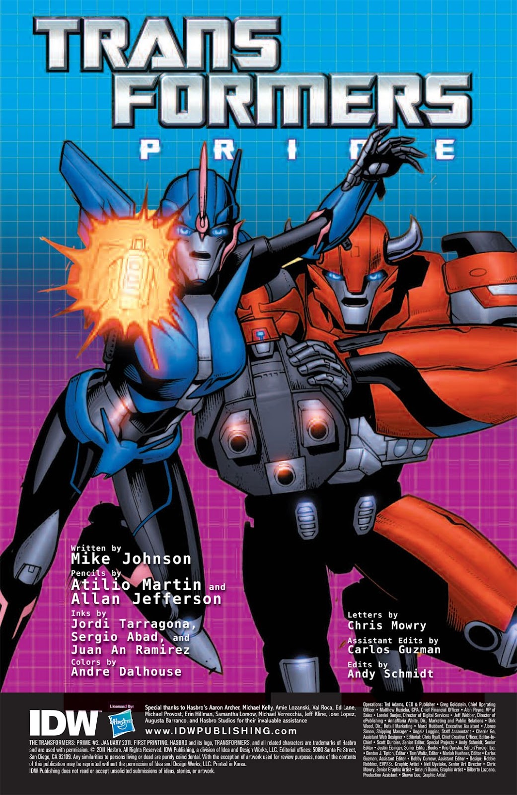 Read online The Transformers Prime comic Issue _TPB