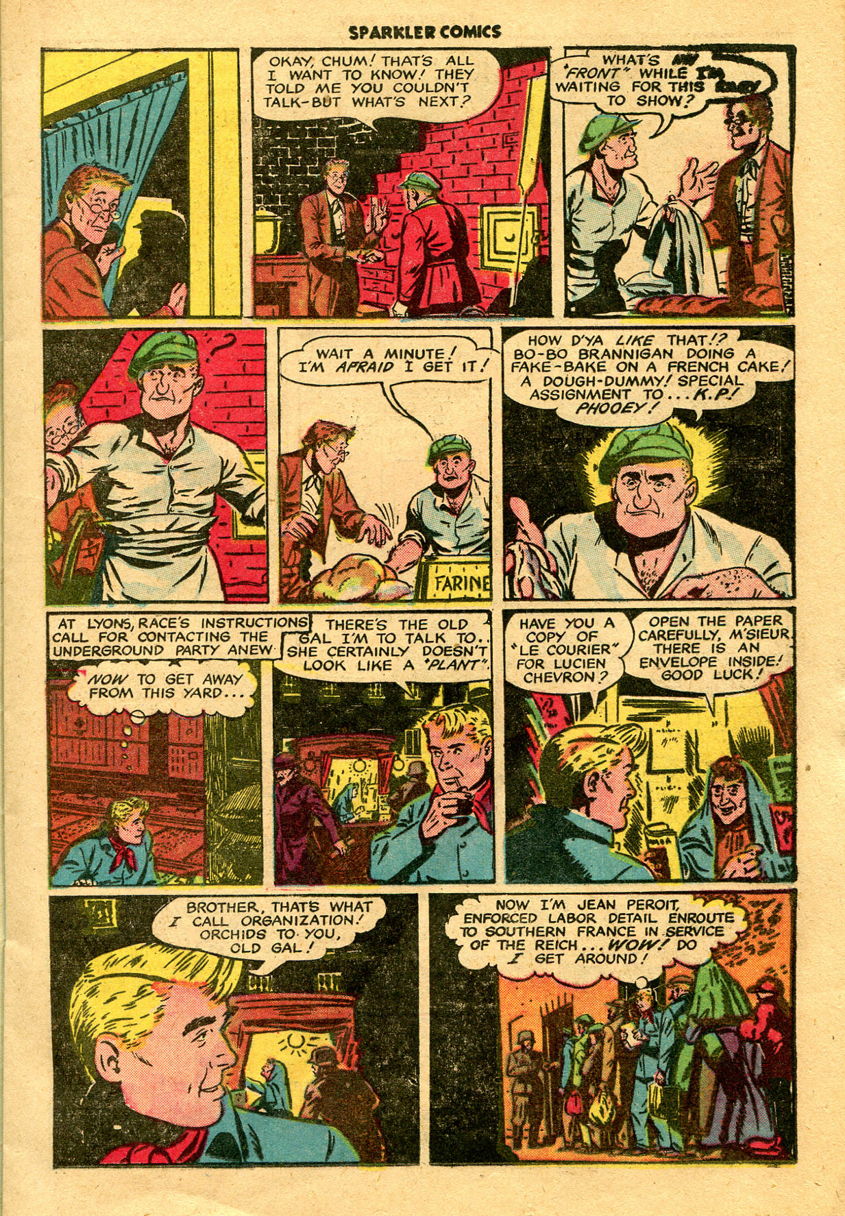 Read online Sparkler Comics comic -  Issue #43 - 19
