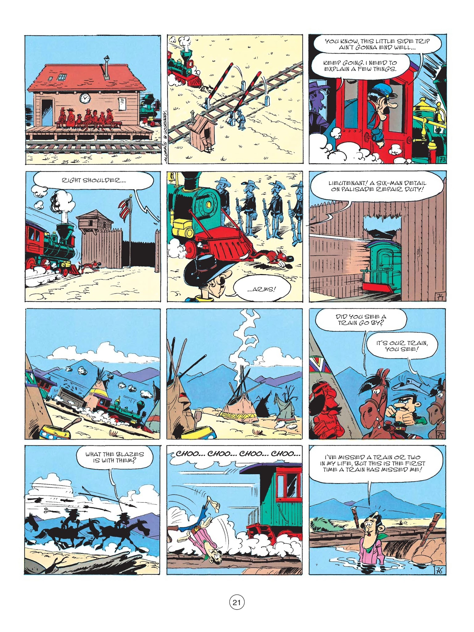 Read online A Lucky Luke Adventure comic -  Issue #60 - 23