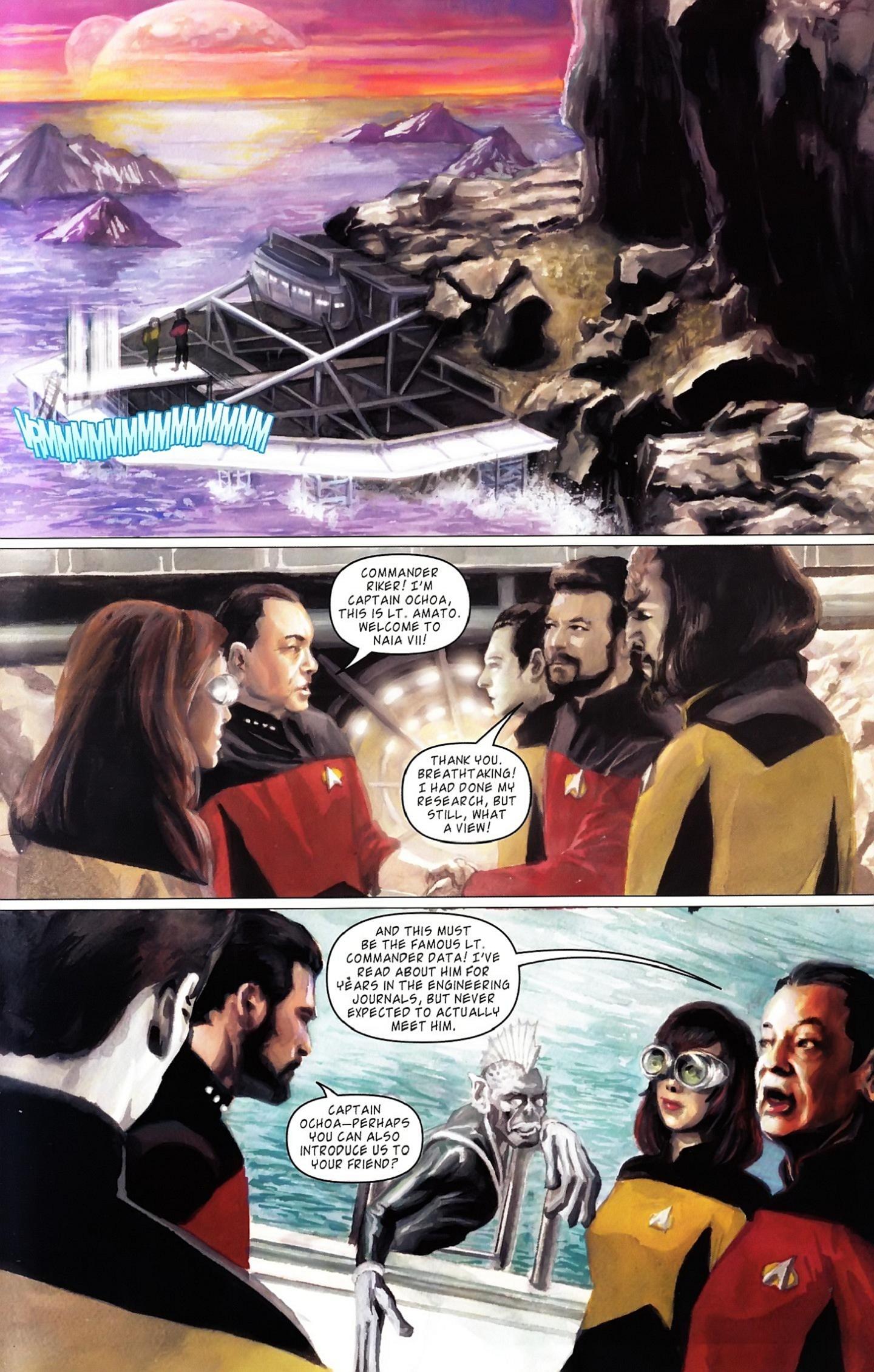 Read online Star Trek: The Next Generation/Doctor Who: Assimilation² comic -  Issue #2 - 7