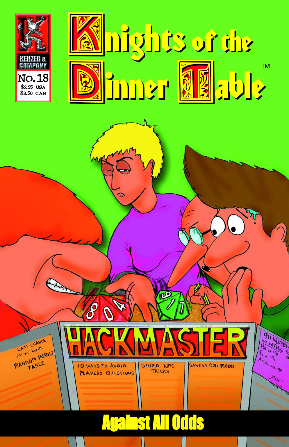 Read online Knights of the Dinner Table comic -  Issue #18 - 1