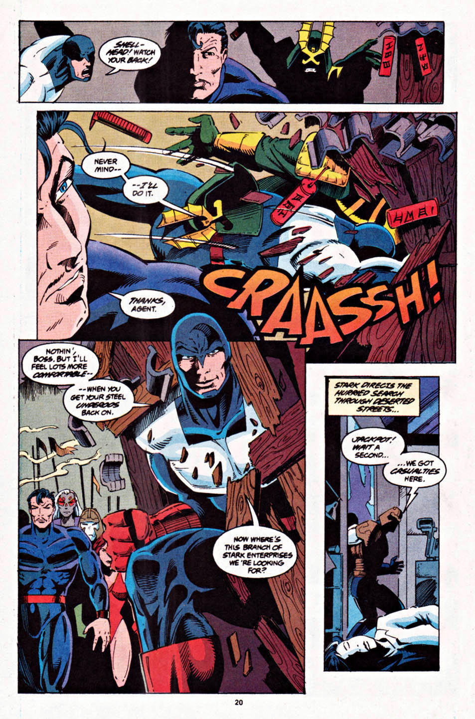 Read online War Machine (1994) comic -  Issue #10 - 17