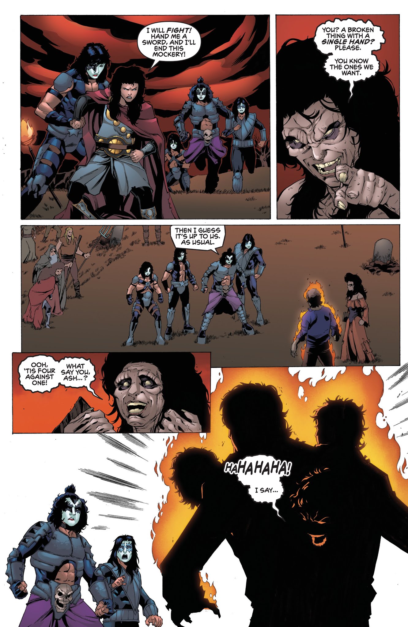 Read online KISS The Army of Darkness comic -  Issue #4 - 14