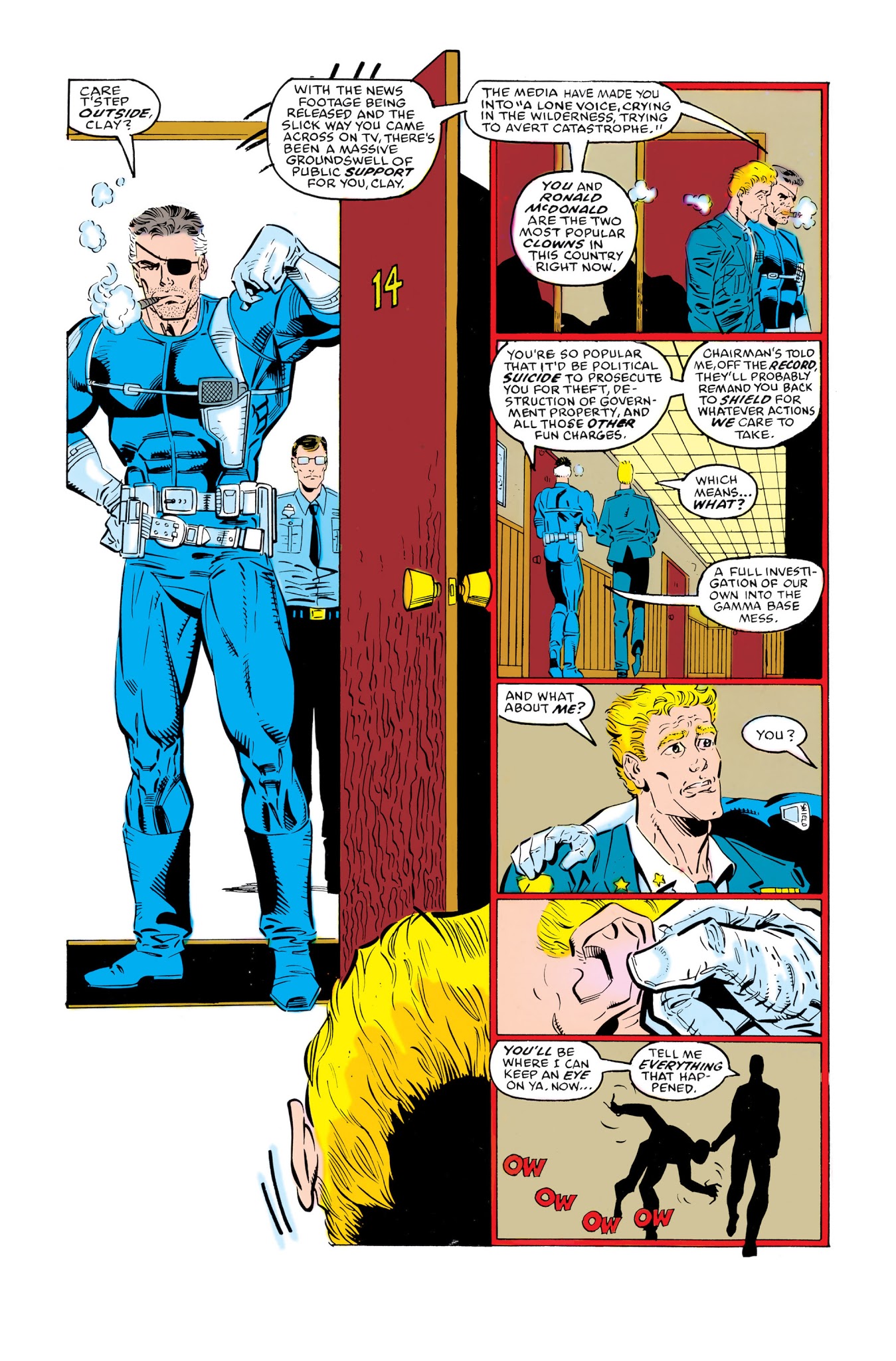 Read online Hulk Visionaries: Peter David comic -  Issue # TPB 2 - 173