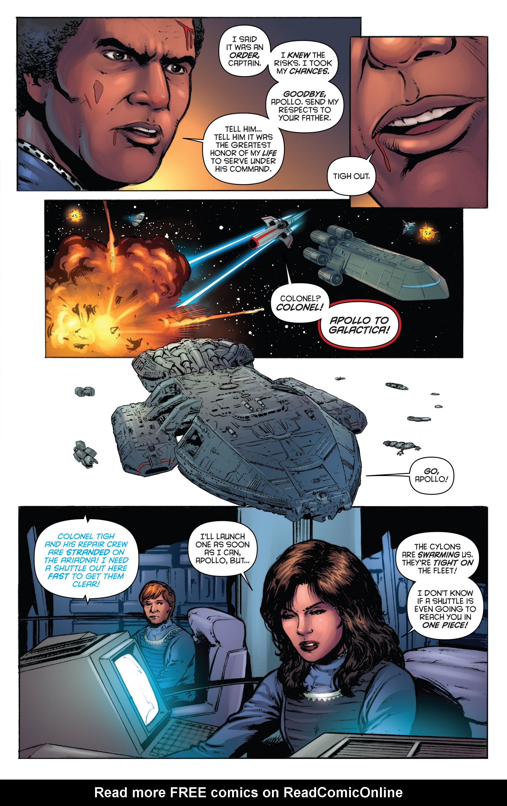 Read online Classic Battlestar Galactica (2013) comic -  Issue #11 - 7