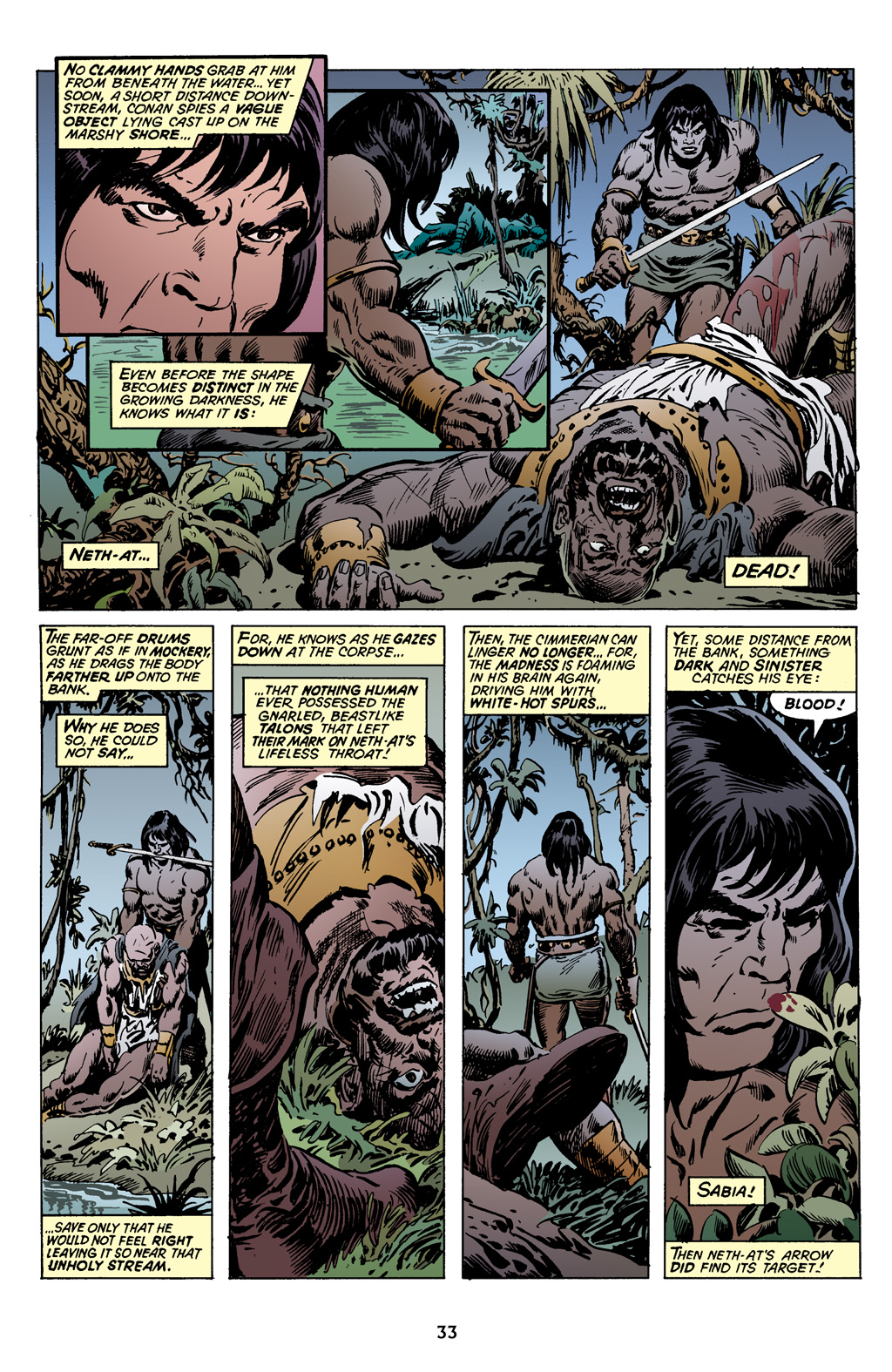 Read online The Chronicles of Conan comic -  Issue # TPB 11 (Part 1) - 34